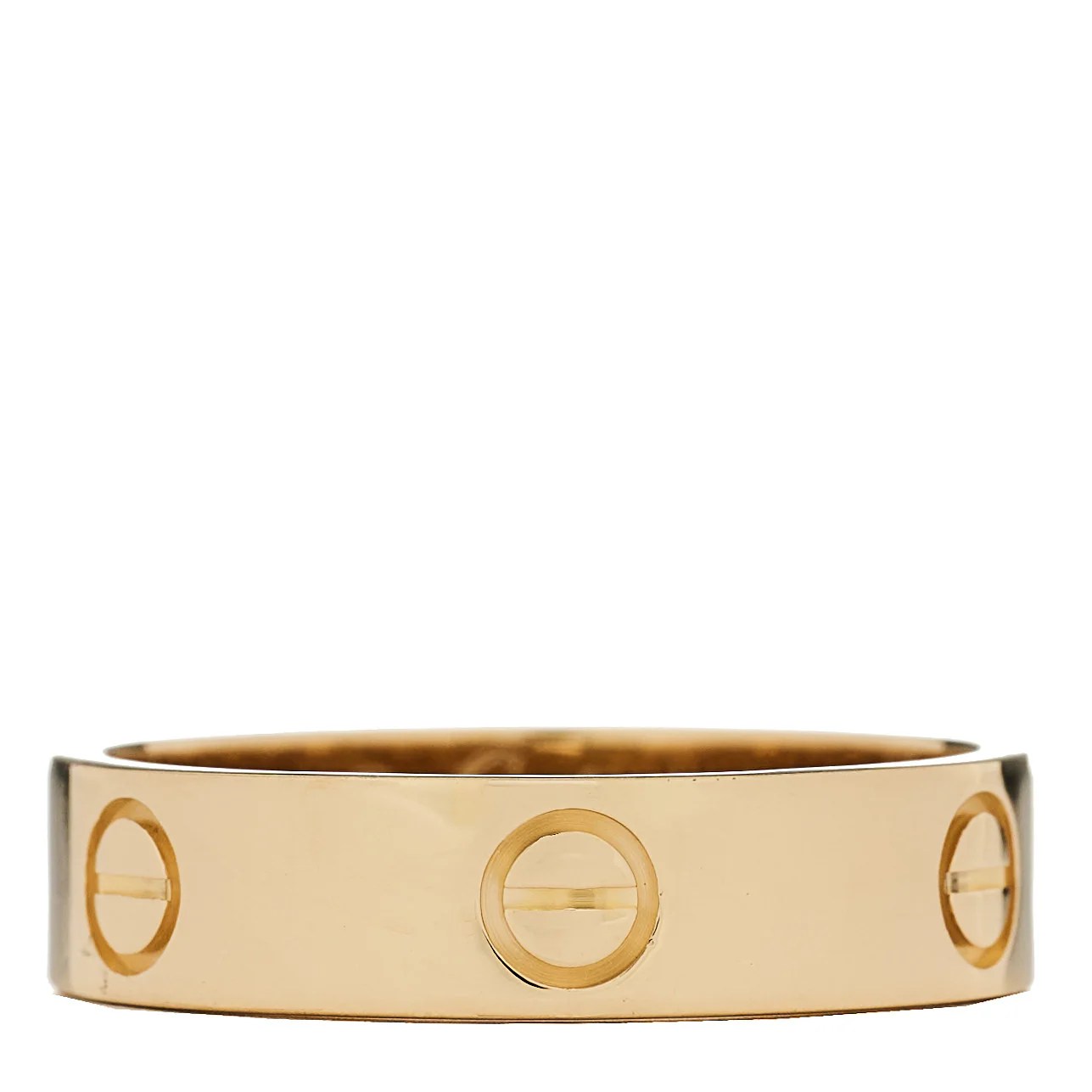 18K Yellow Gold 5.5mm LOVE Ring 61 9.5