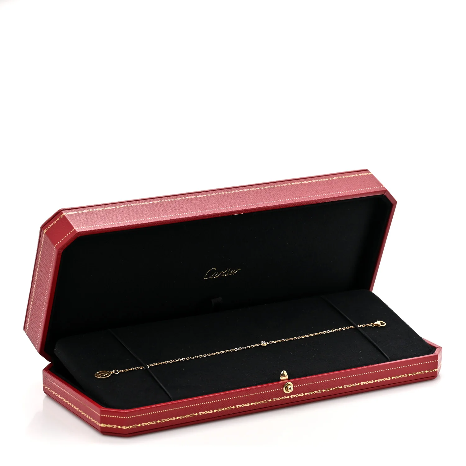 18K Yellow Gold Diamond SM D'Amour Bracelet - Image 5