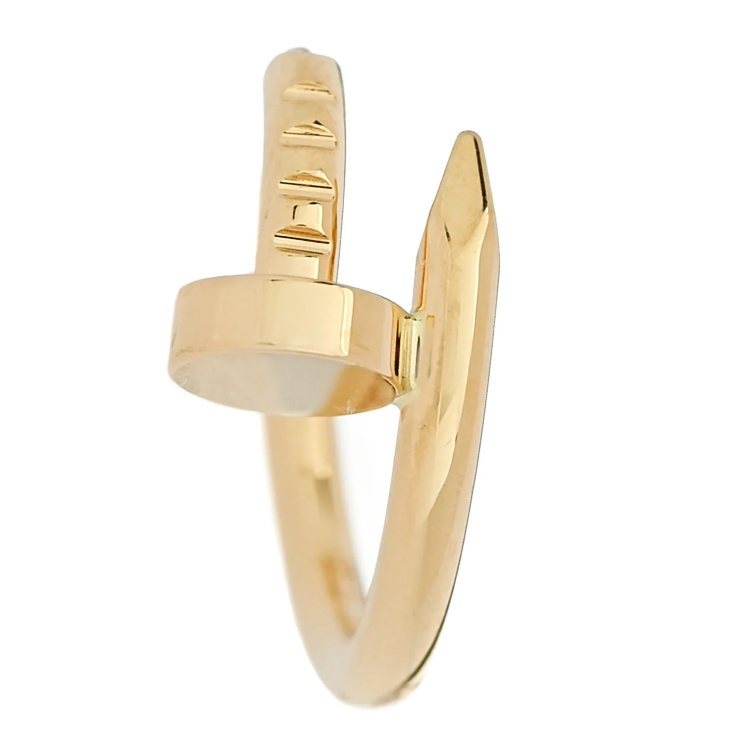18K Yellow Gold Juste Un Clou Single Hoop Earring
