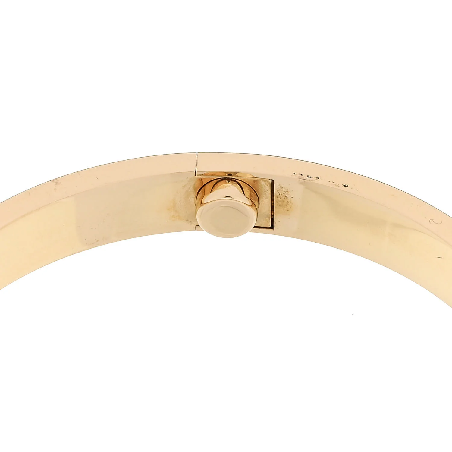 18K Yellow Gold LOVE Bracelet 17 - Image 8