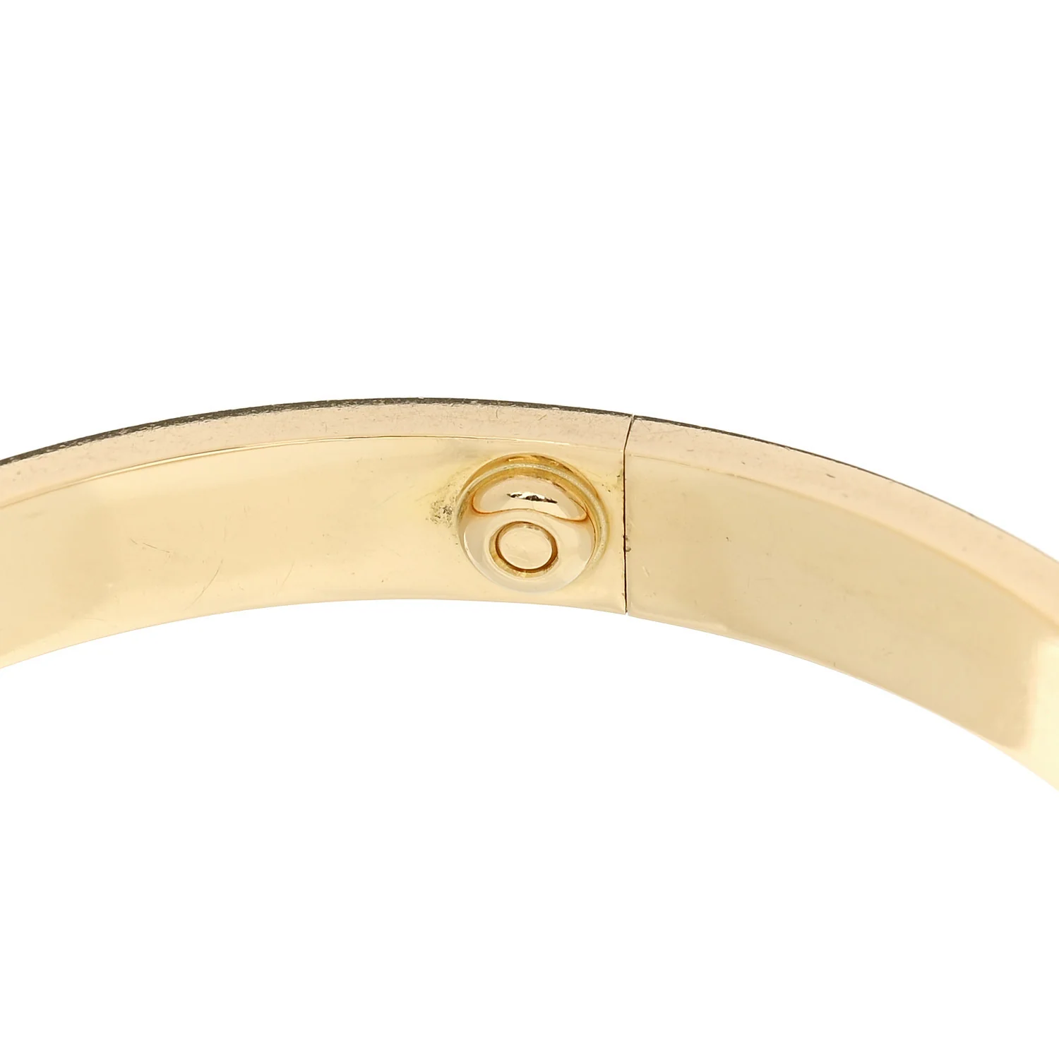 18K Yellow Gold LOVE Bracelet 17 - Image 7