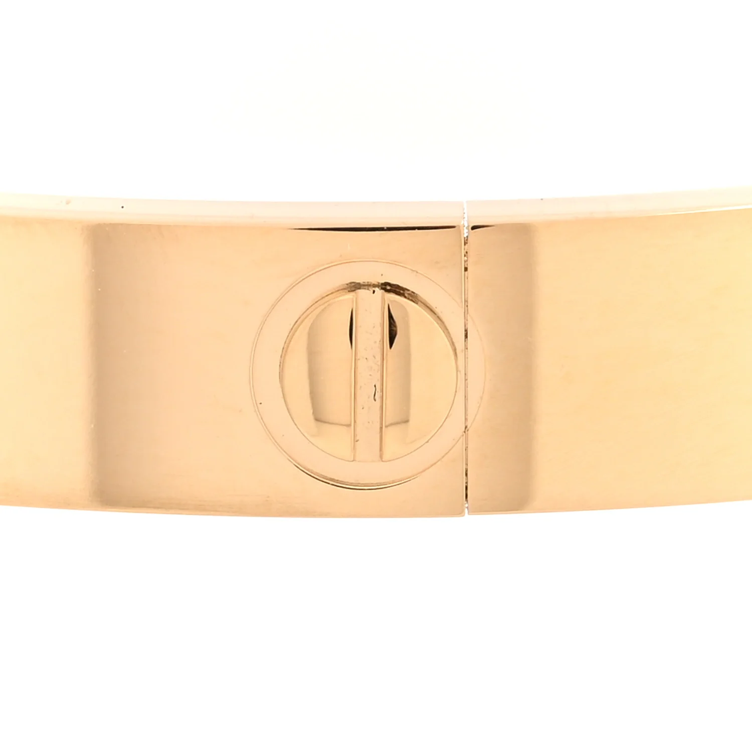 18K Yellow Gold LOVE Bracelet 17 - Image 5