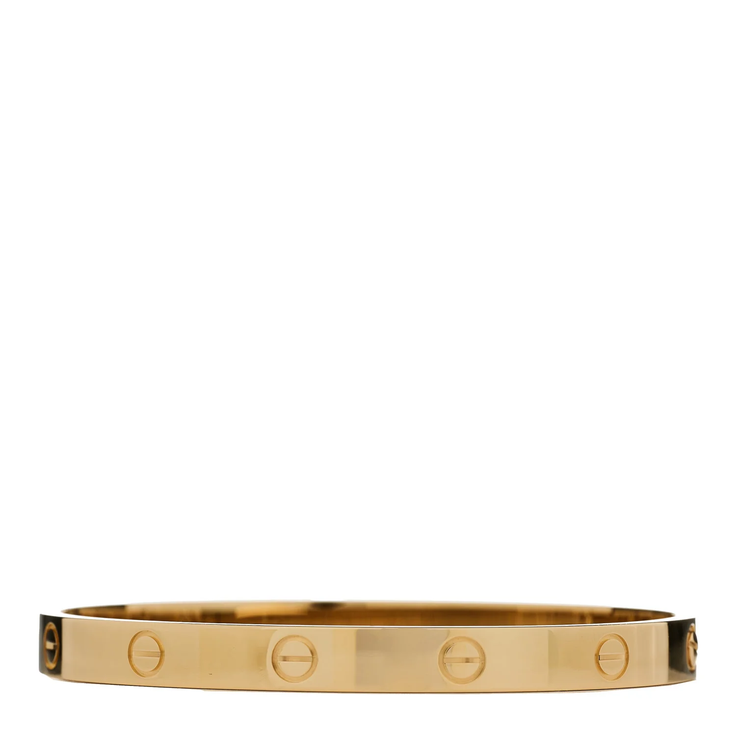 18K Yellow Gold LOVE Bracelet 18 - Image 2