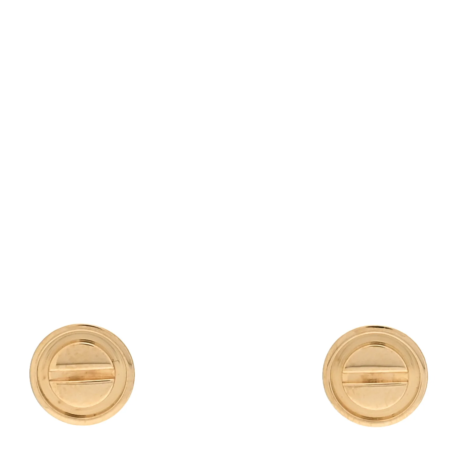 18K Yellow Gold LOVE Earrings