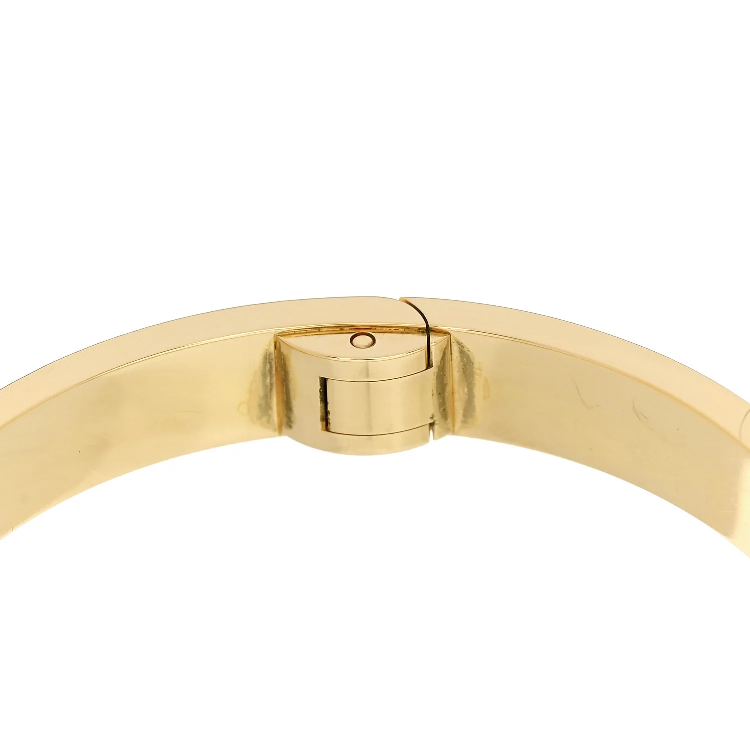 18K Yellow Gold LOVE Single Screw Bracelet 16 - Image 8