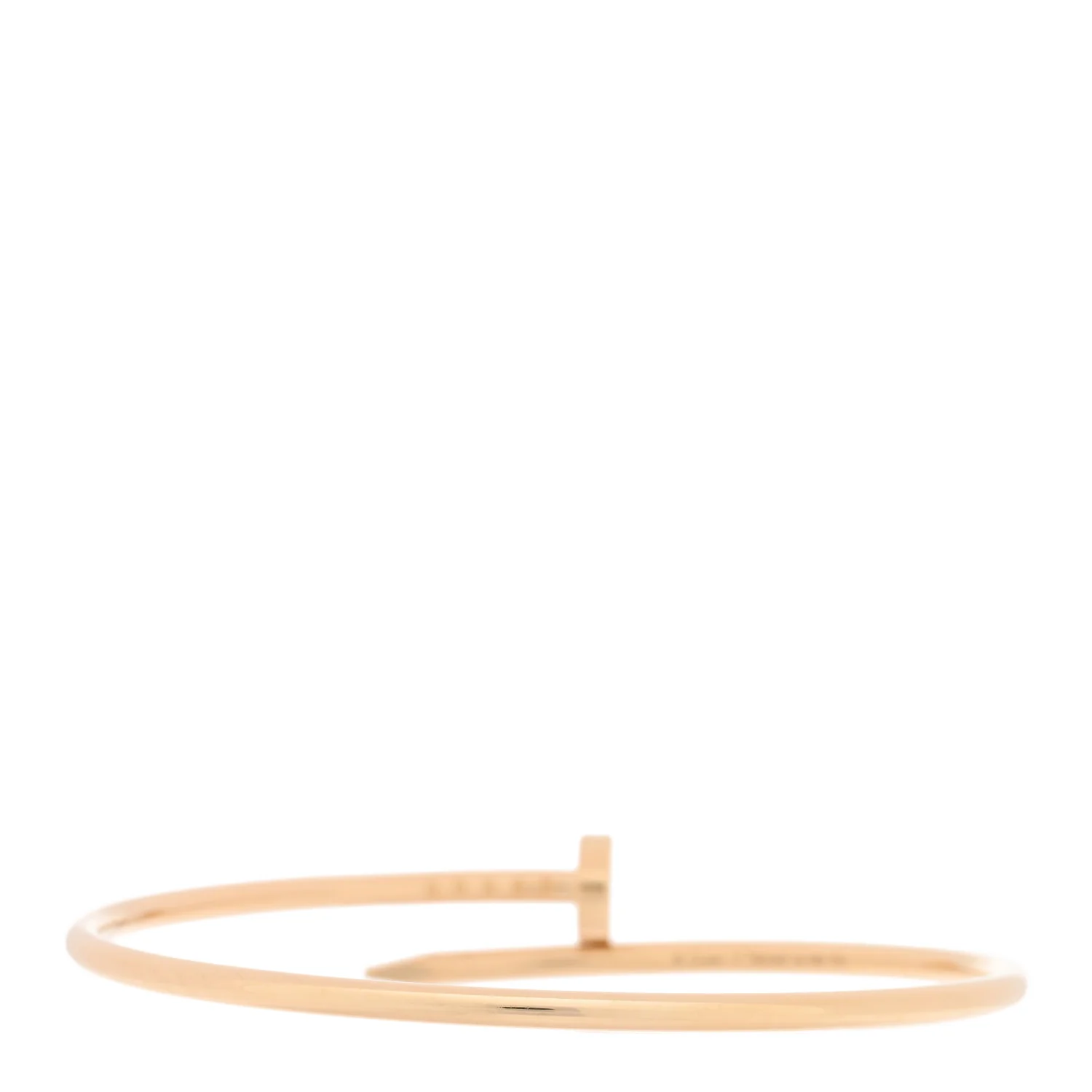 18K Yellow Gold Small Juste Un Clou Bracelet 17 - Image 2