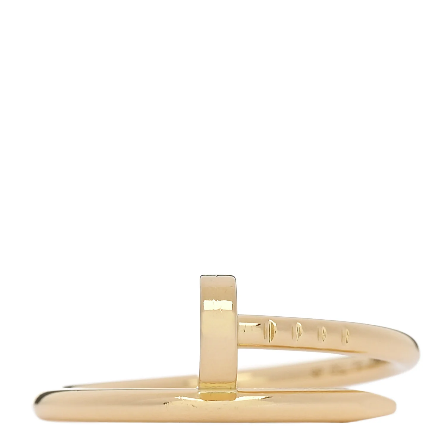 18K Yellow Gold Small Juste Un Clou Ring 52 6