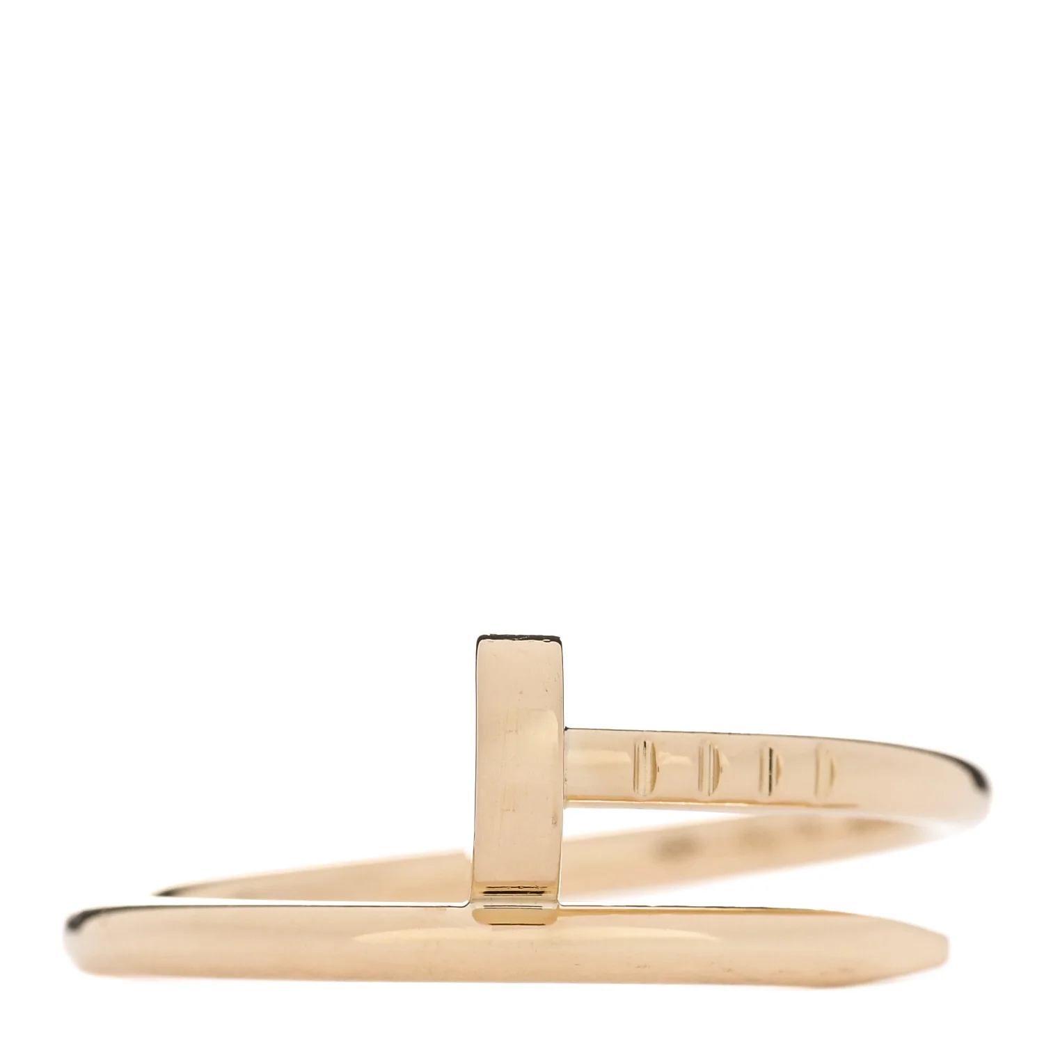 18K Yellow Gold Small Juste Un Clou Ring 53 6.5