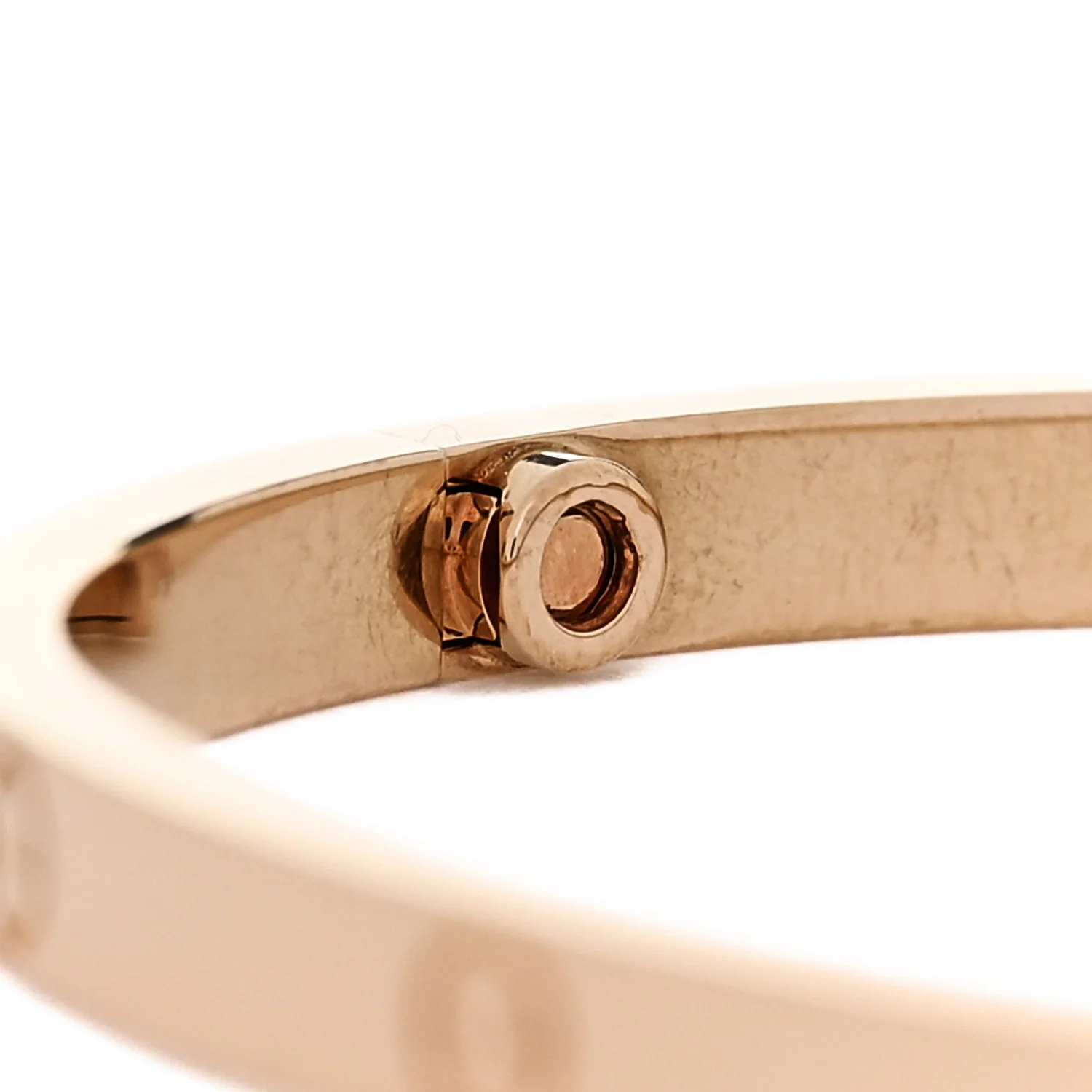 18K Yellow Gold Small LOVE Bracelet 16 - Image 4