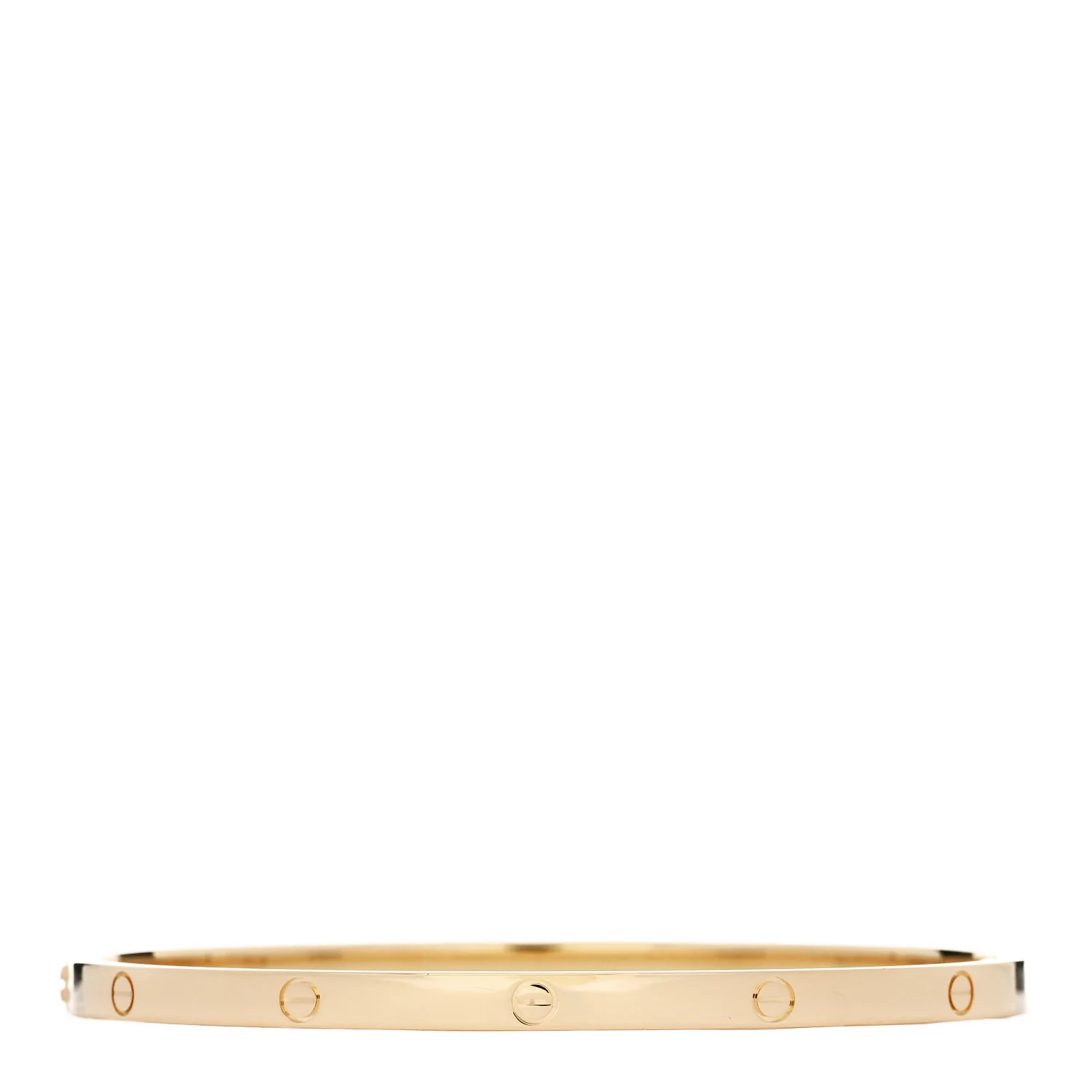 18K Yellow Gold Small LOVE Bracelet 18 - Image 2