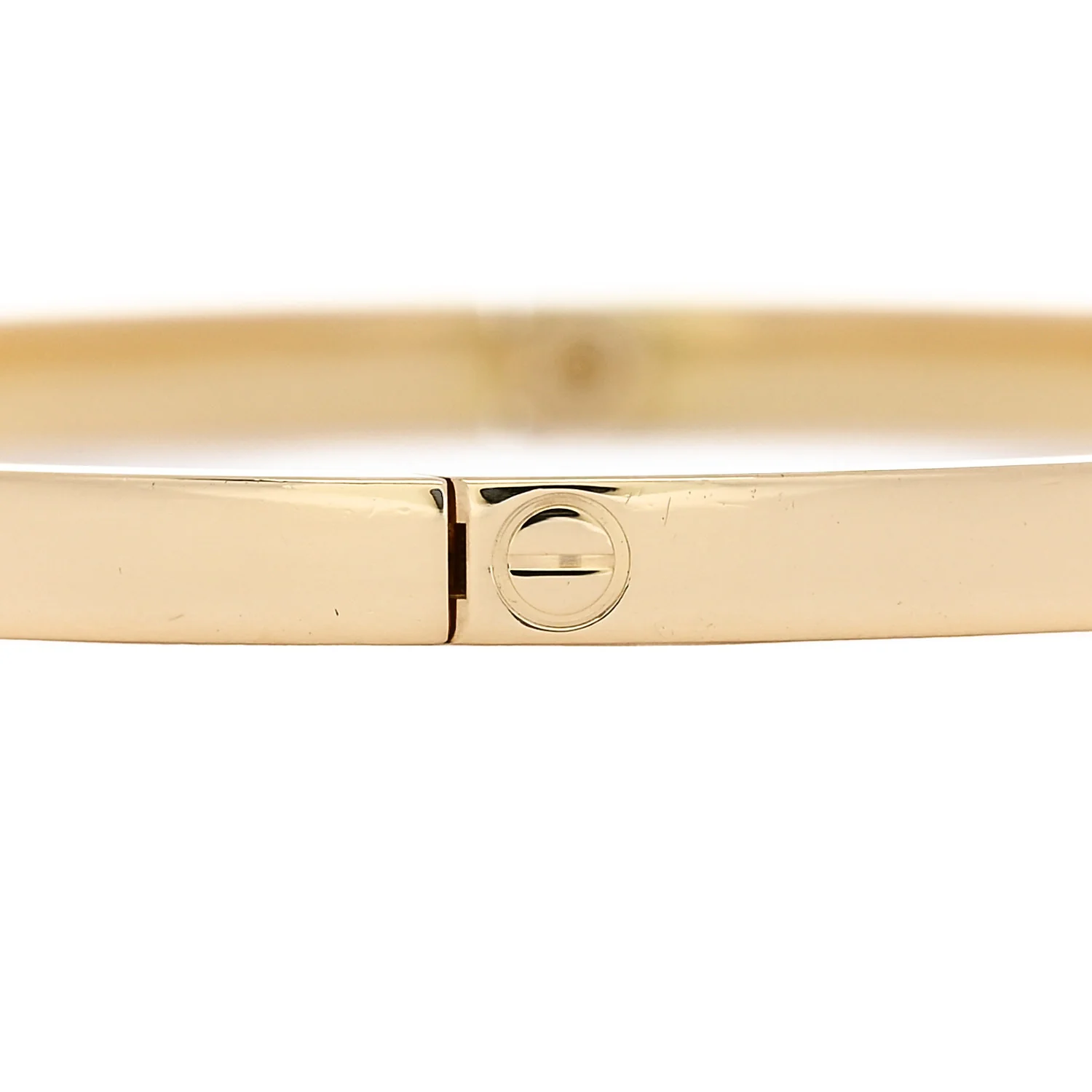 18K Yellow Gold Small LOVE Bracelet 18 - Image 4