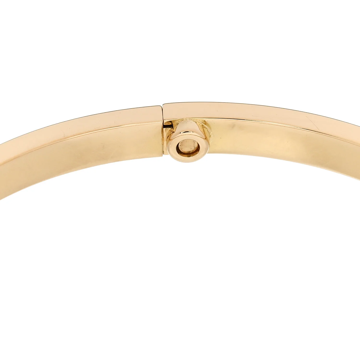 18K Yellow Gold Small LOVE Bracelet 18 - Image 6