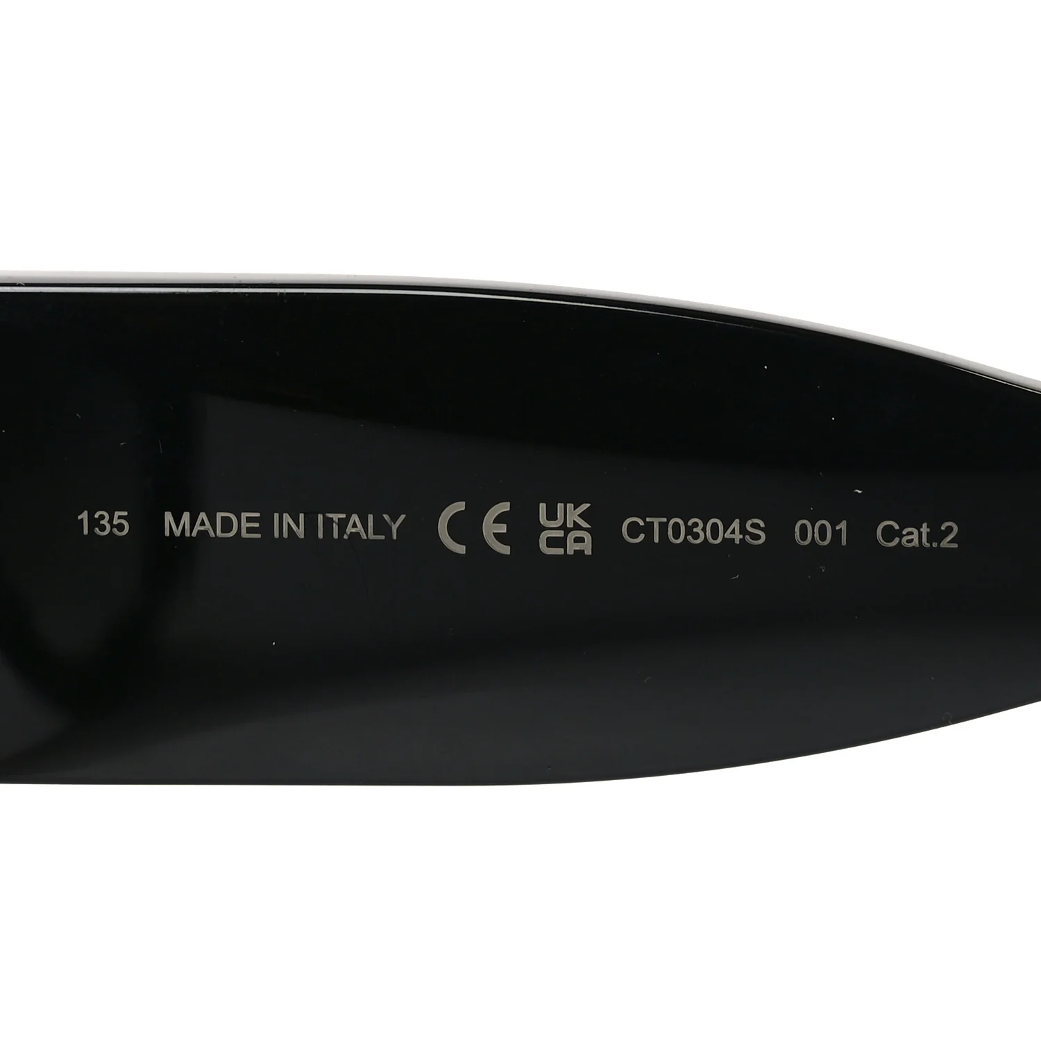 Acetate C De Cartier Sunglasses CT0304S Black - Image 6