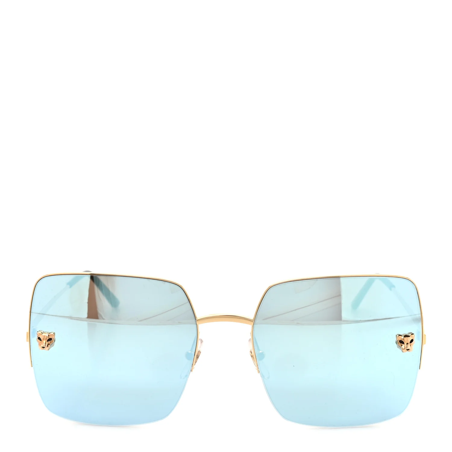 Panthere De Cartier Sunglasses CT0121S Gold - Image 2