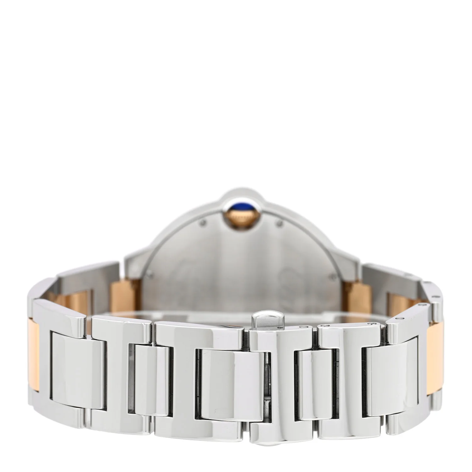 Stainless Steel 18K Yellow Gold 42mm Ballon Bleu De Cartier Automatic Watch - Image 3