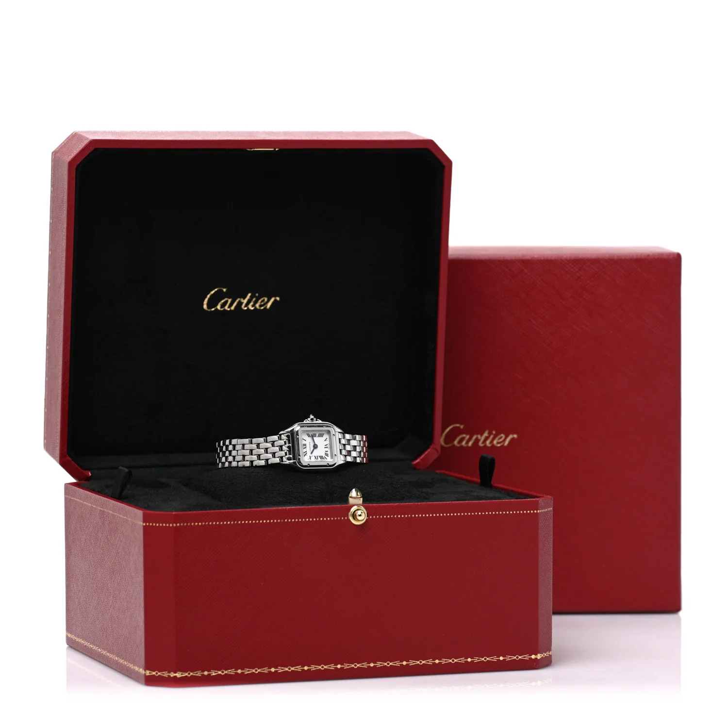 Stainless Steel 19mm Panthere Quartz Watch - Image 5