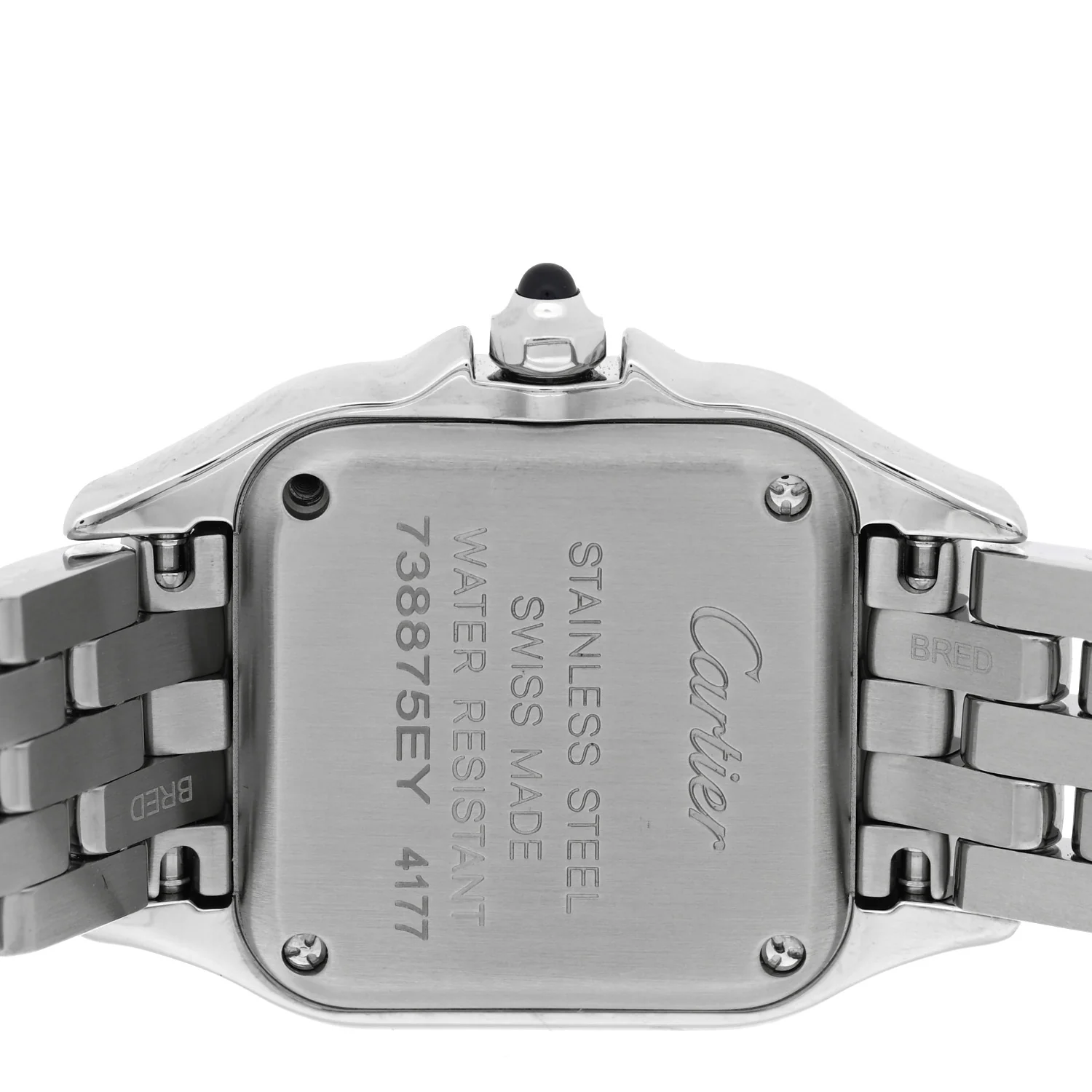 Stainless Steel 19mm Panthere Quartz Watch - Image 4