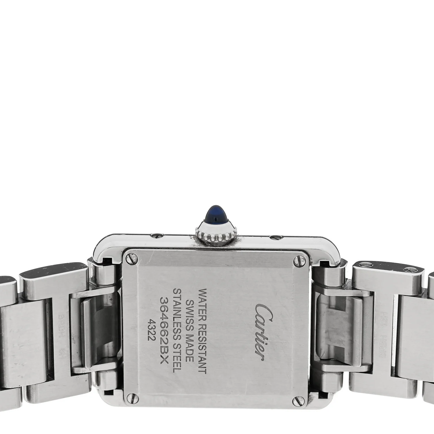 Stainless Steel 22mm Tank Must Quartz Watch - Image 4