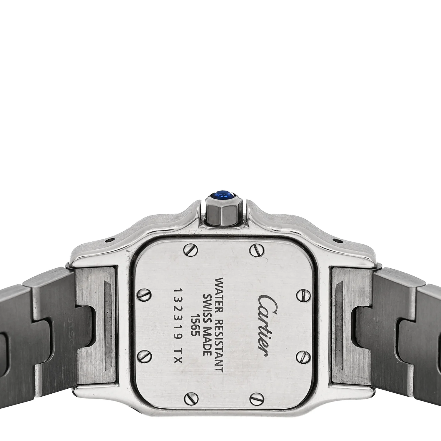 Stainless Steel 24mm Santos de Cartier Galbee Quartz Watch - Image 4
