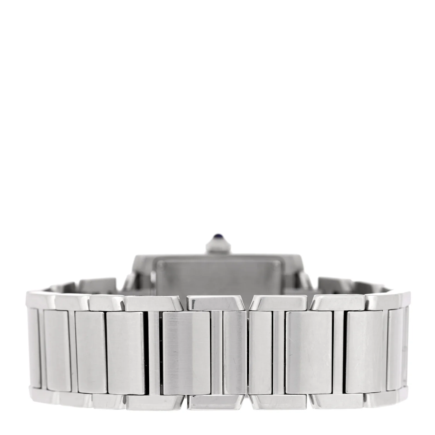 Stainless Steel 25mm Tank Francaise Quartz Watch - Image 3
