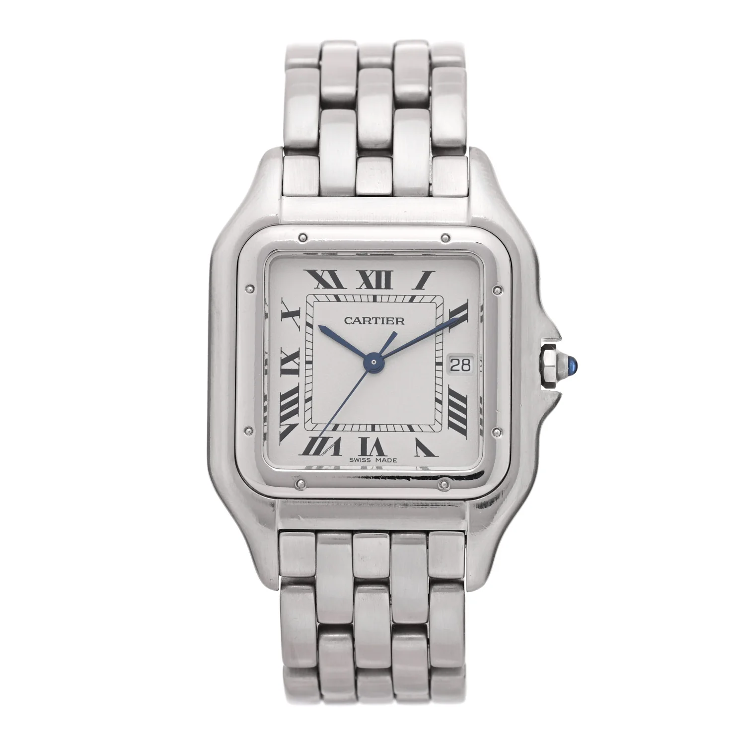 Stainless Steel 29mm Panthere Quartz Watch