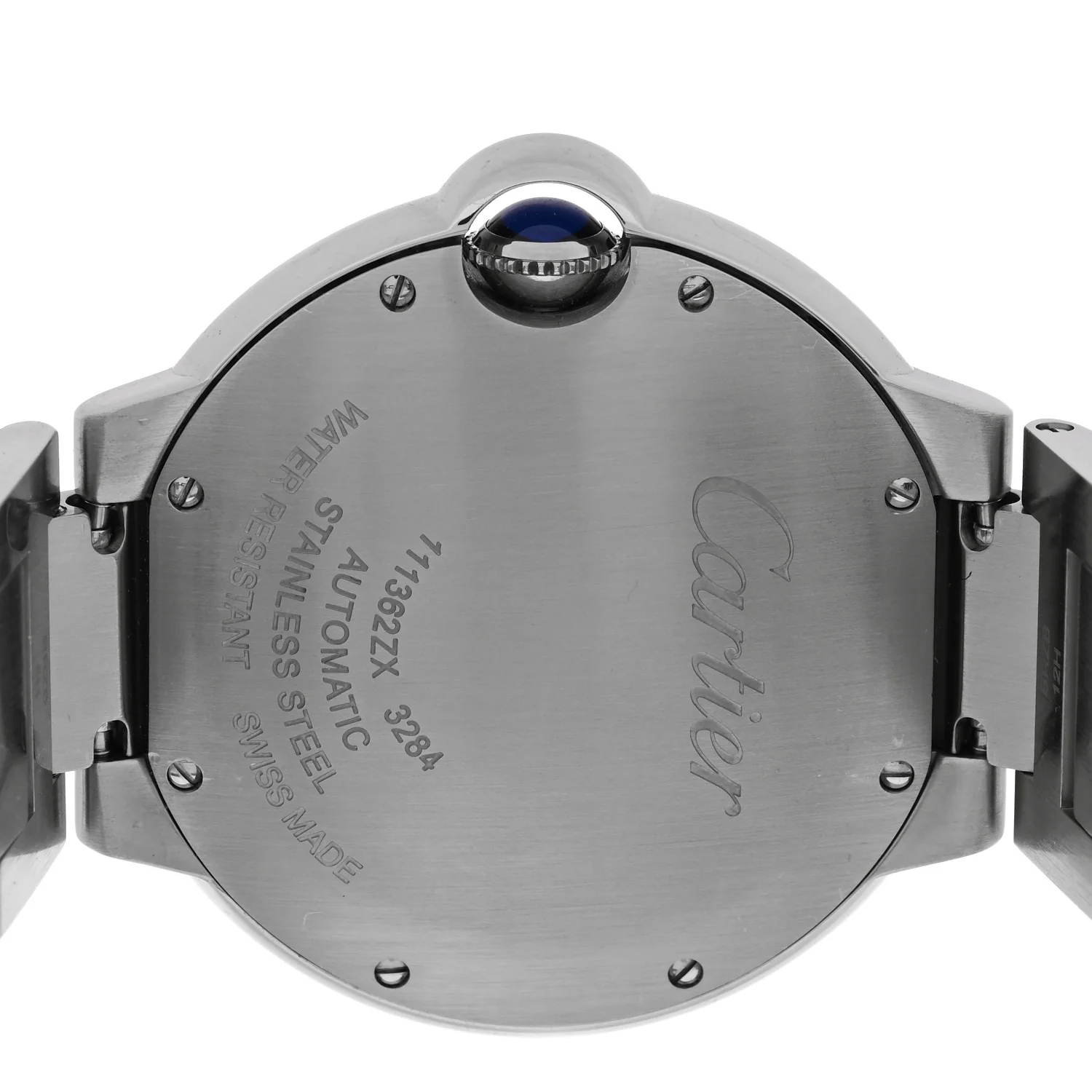 Stainless Steel 36mm Ballon Bleu De Cartier Automatic Watch - Image 4