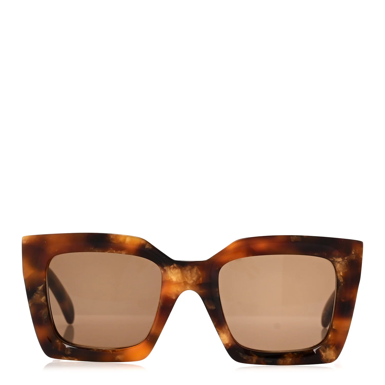 Acetate Square Sunglasses CL401301 Tortoise - Image 2