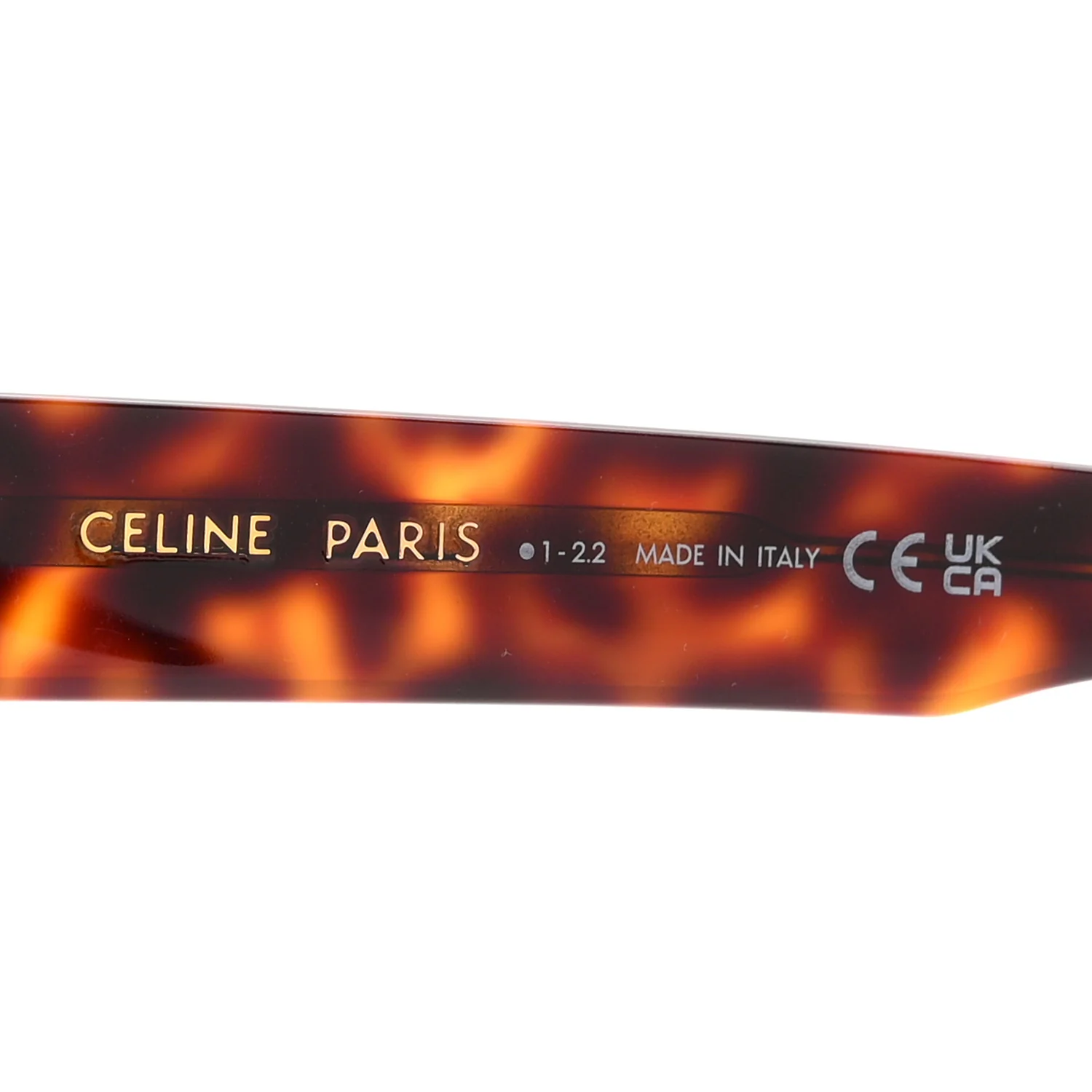 Acetate Square Sunglasses CL40130I Tortoise - Image 5