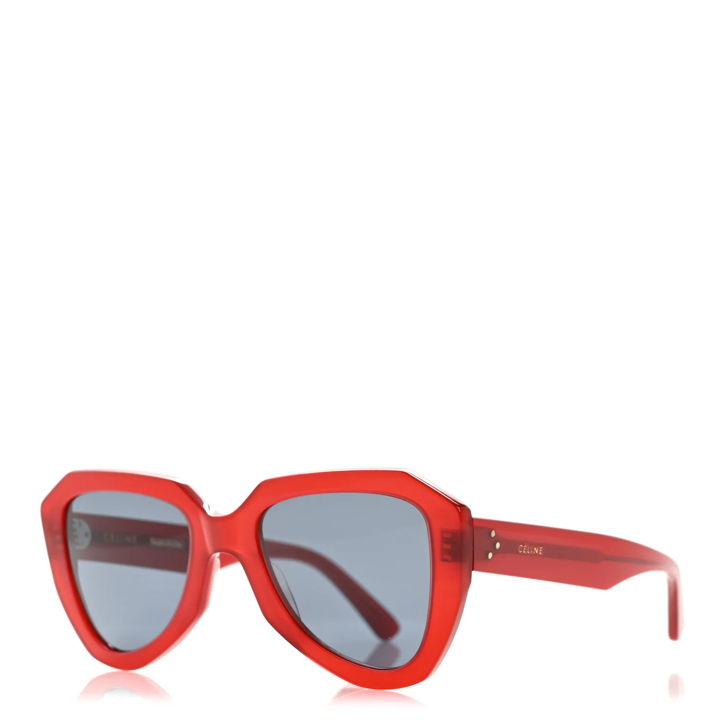 Acetate Sunglasses CL40046U Milky Red