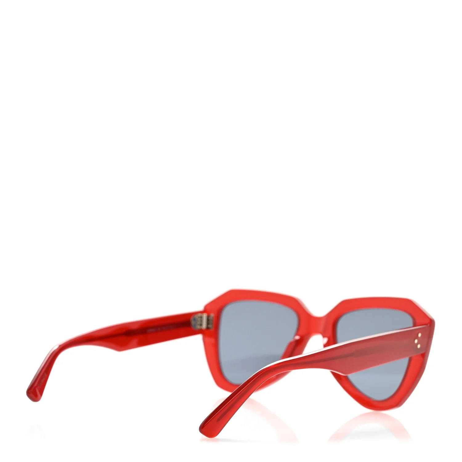 Acetate Sunglasses CL40046U Milky Red - Image 4