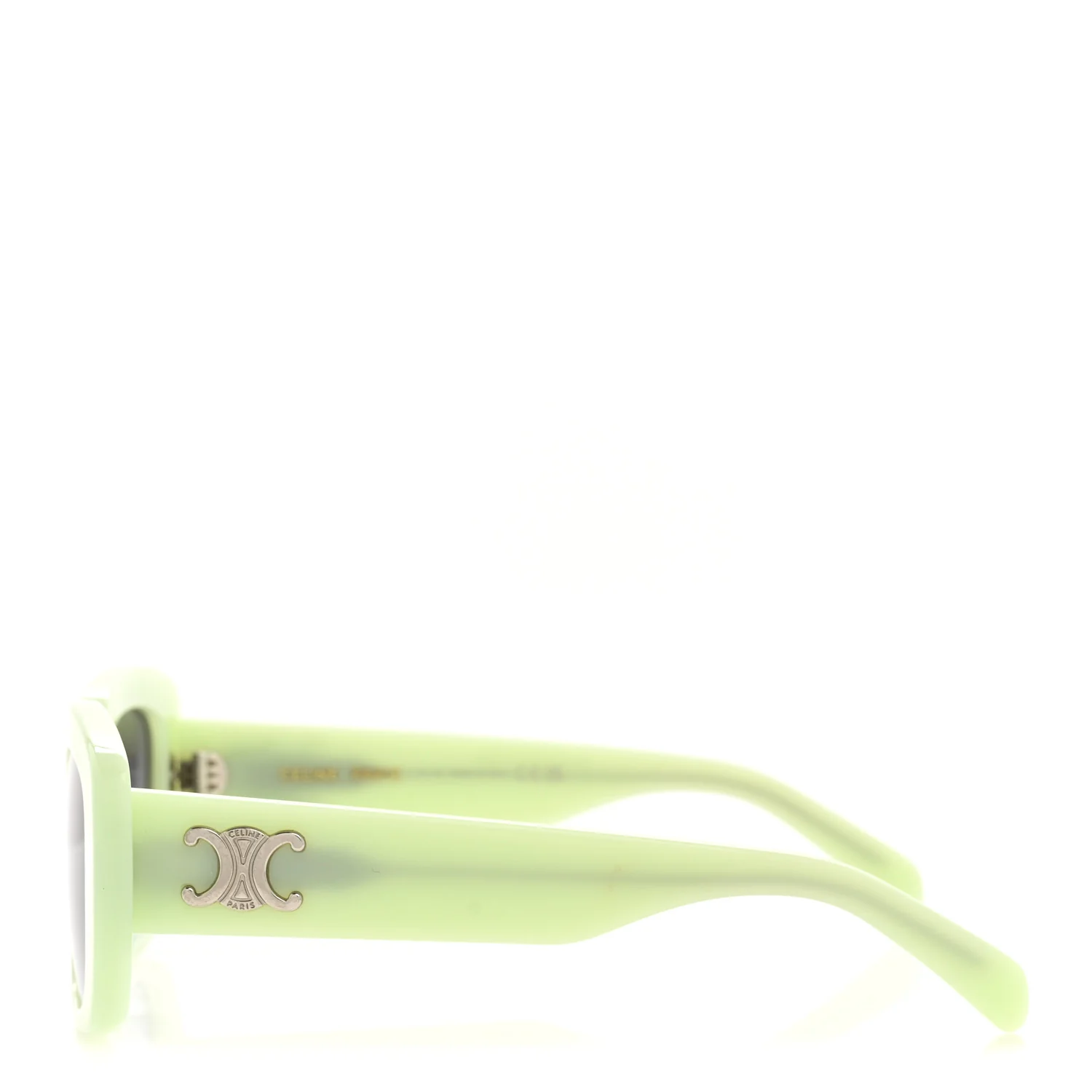 Acetate Sunglasses CL40216U Light Green - Image 3