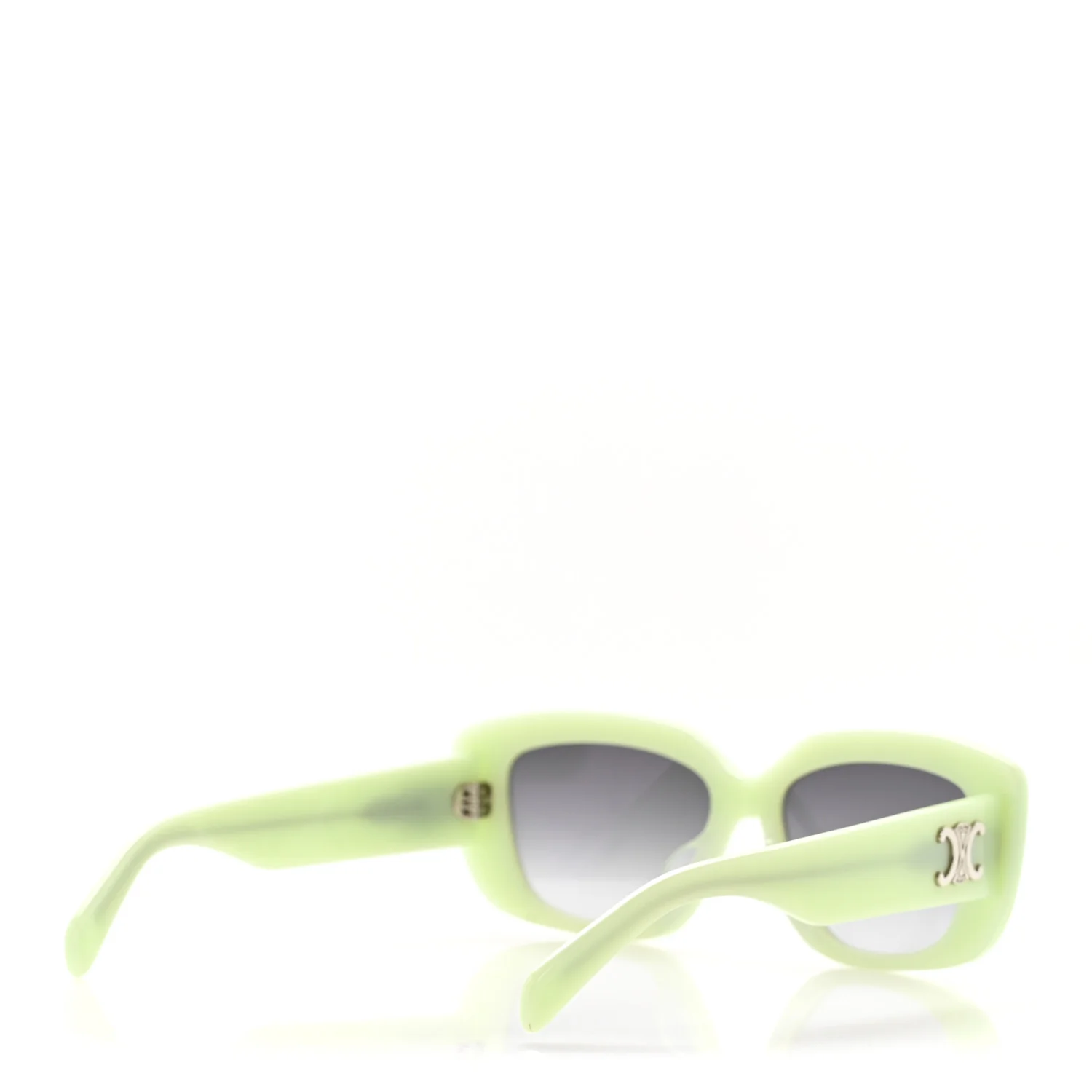 Acetate Sunglasses CL40216U Light Green - Image 4