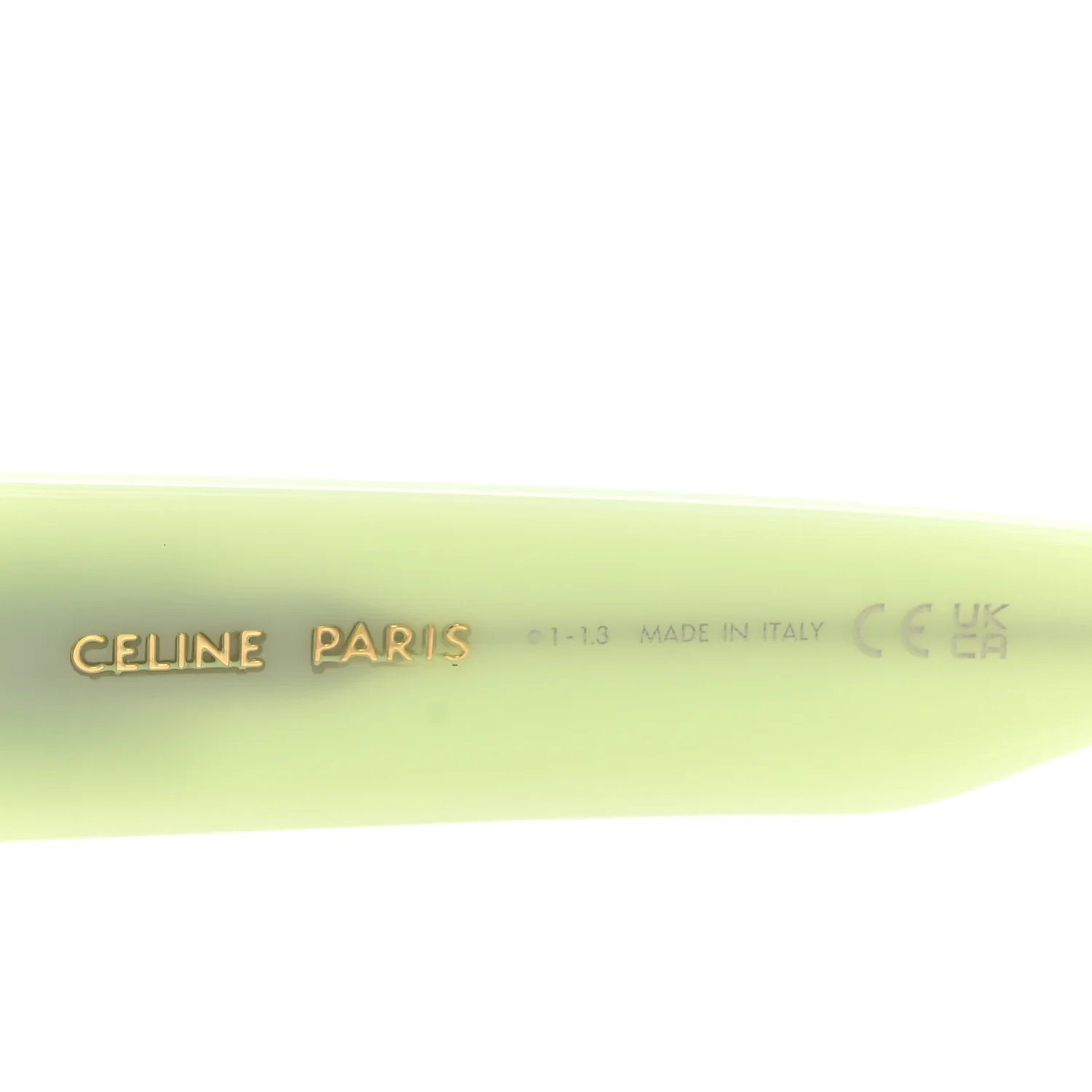 Acetate Sunglasses CL40216U Light Green - Image 5