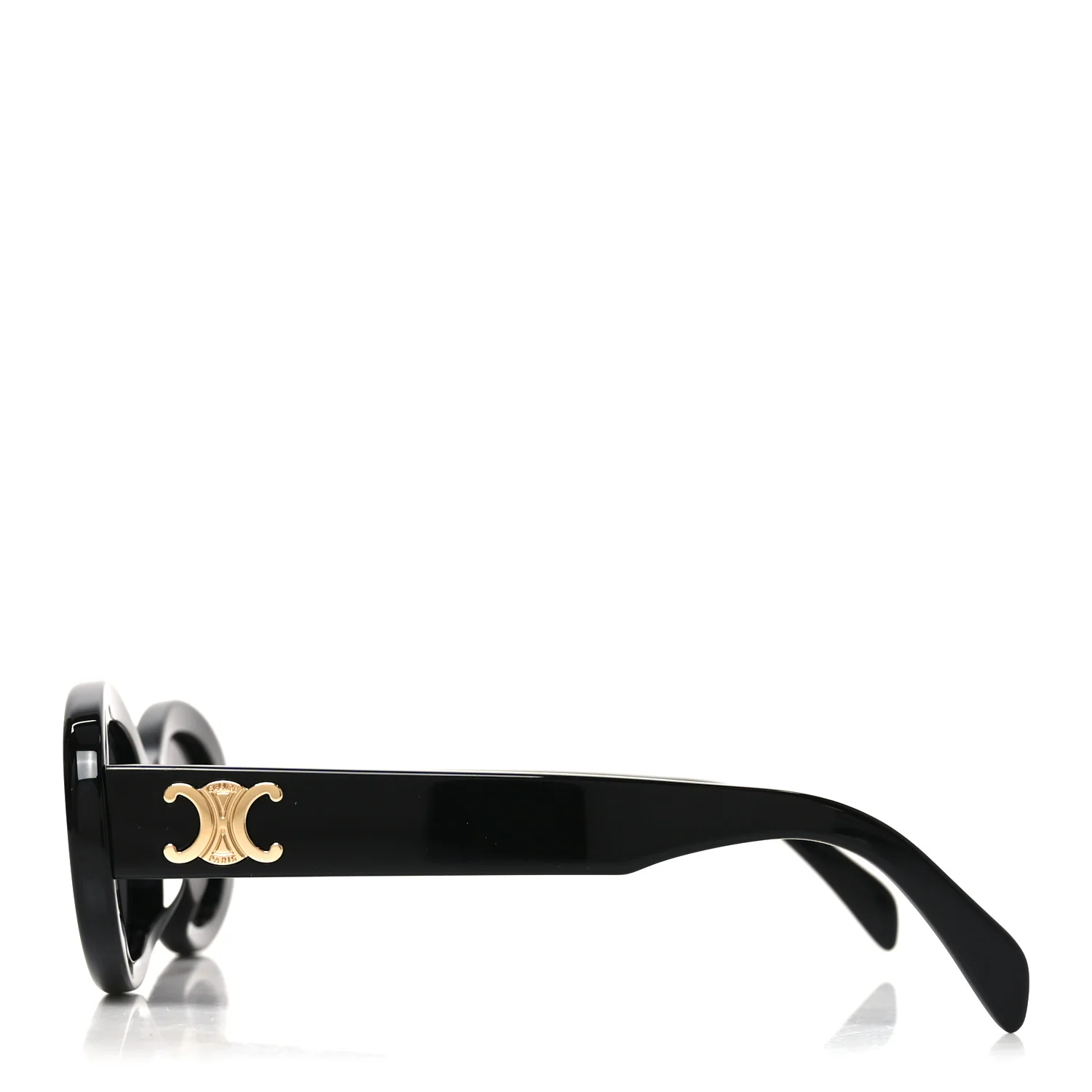 Acetate Triomphe 01 Sunglasses CL 40194U Black - Image 3
