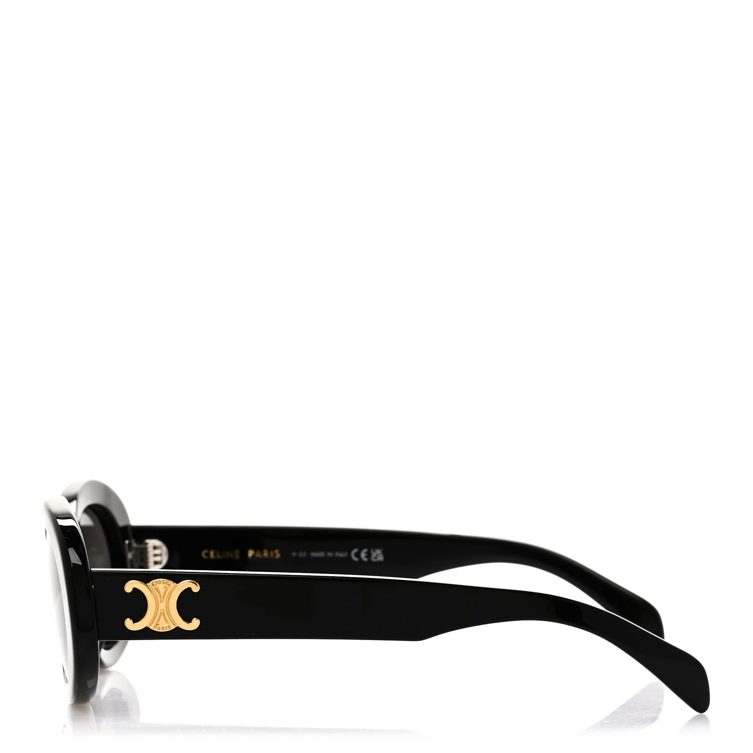 Acetate Triomphe 01 Sunglasses CL 40194U Black - Image 3