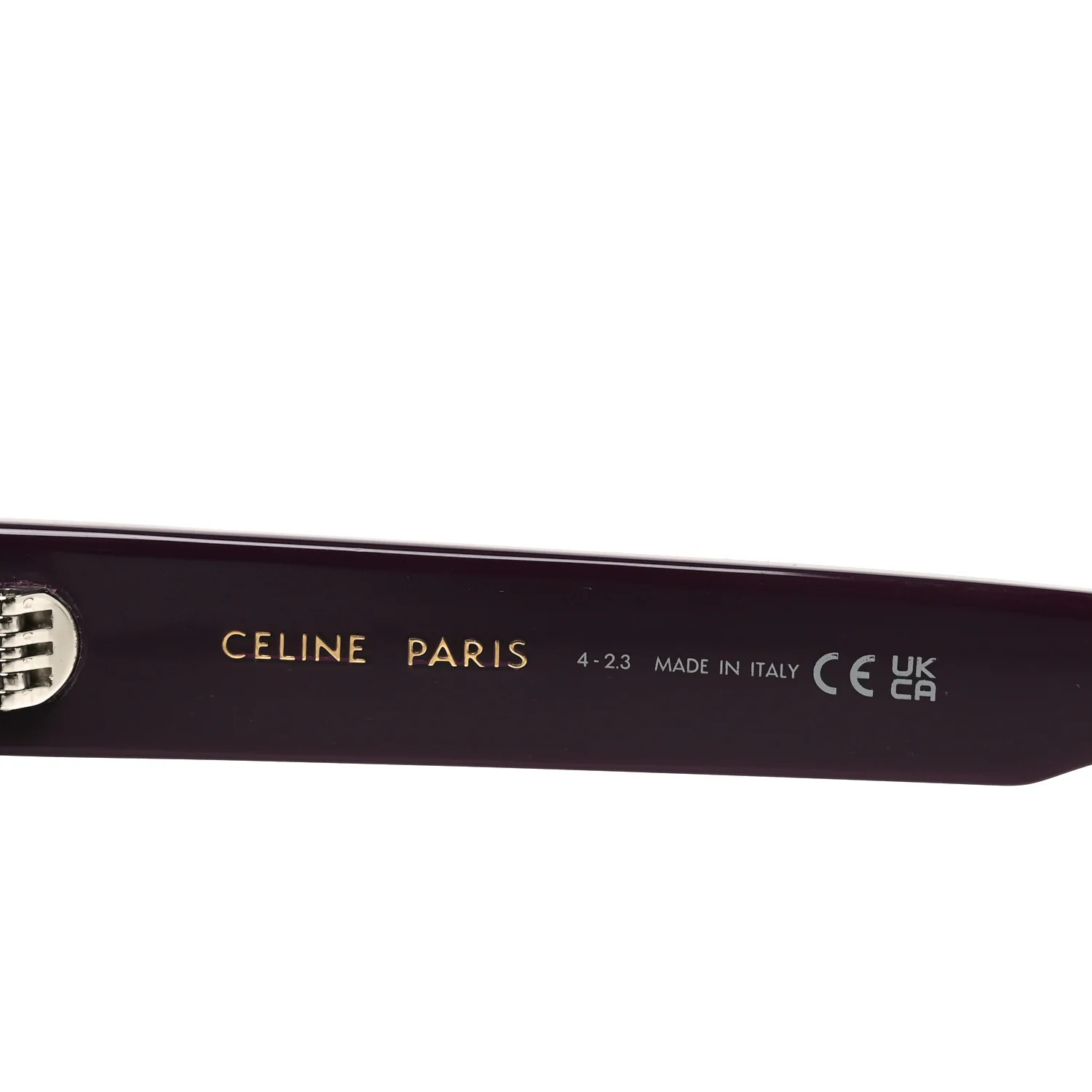 Acetate Triomphe 01 Sunglasses CL 40194U Burgundy - Image 5
