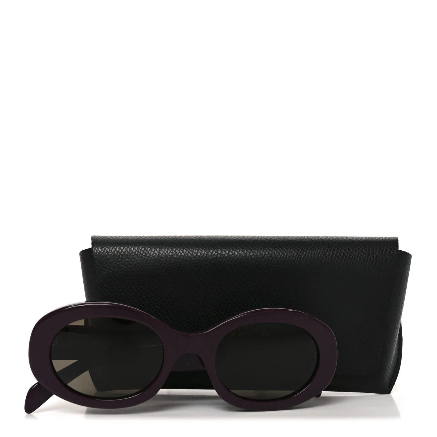 Acetate Triomphe 01 Sunglasses CL 40194U Burgundy - Image 7