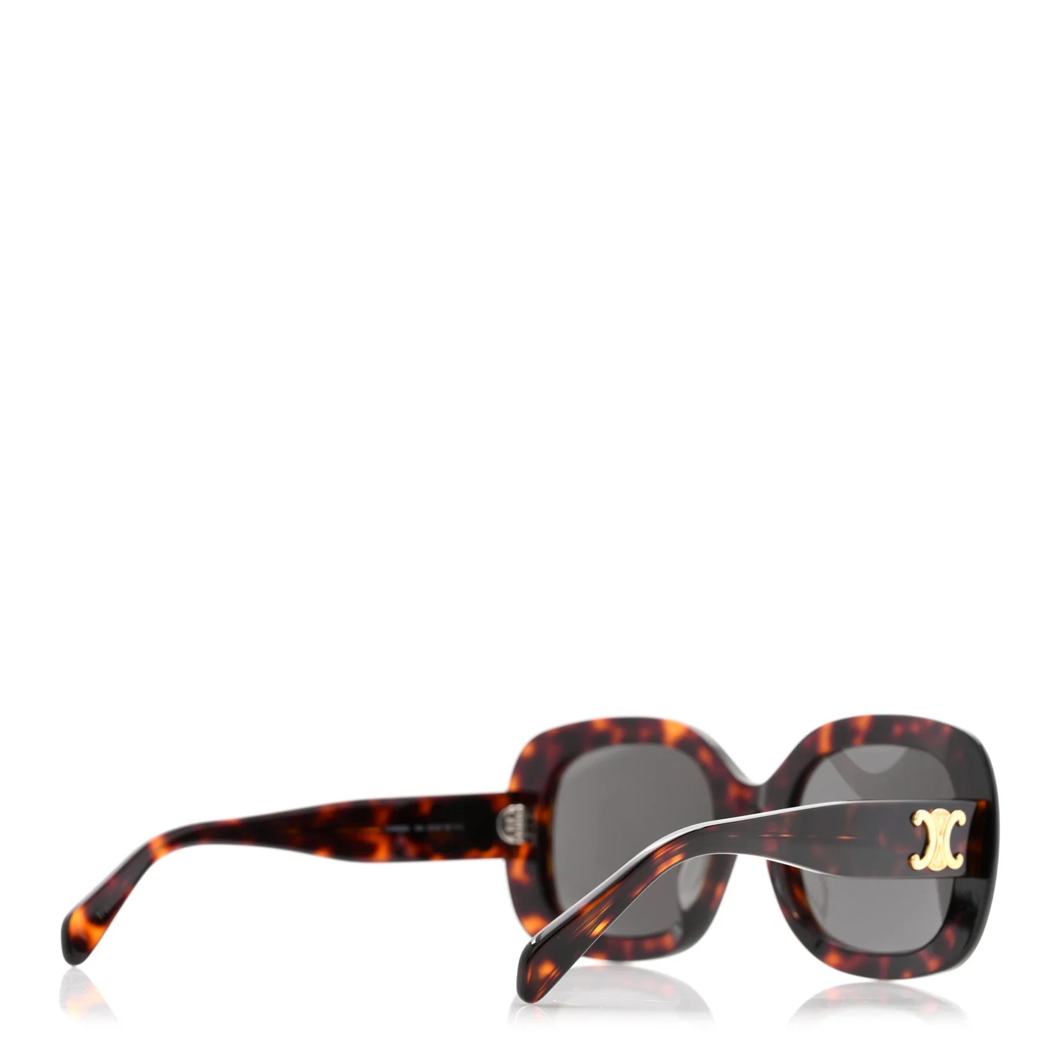 Acetate Triomphe 01 Sunglasses CL40262U Tortoise - Image 4