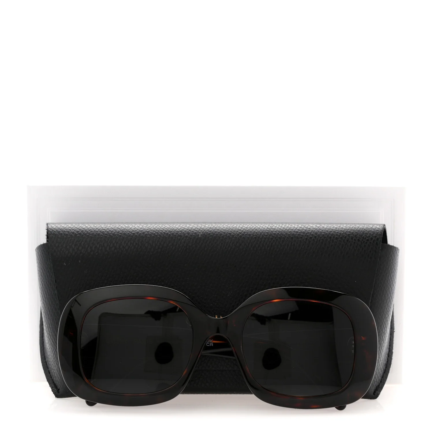 Acetate Triomphe 01 Sunglasses CL40262U Tortoise - Image 9