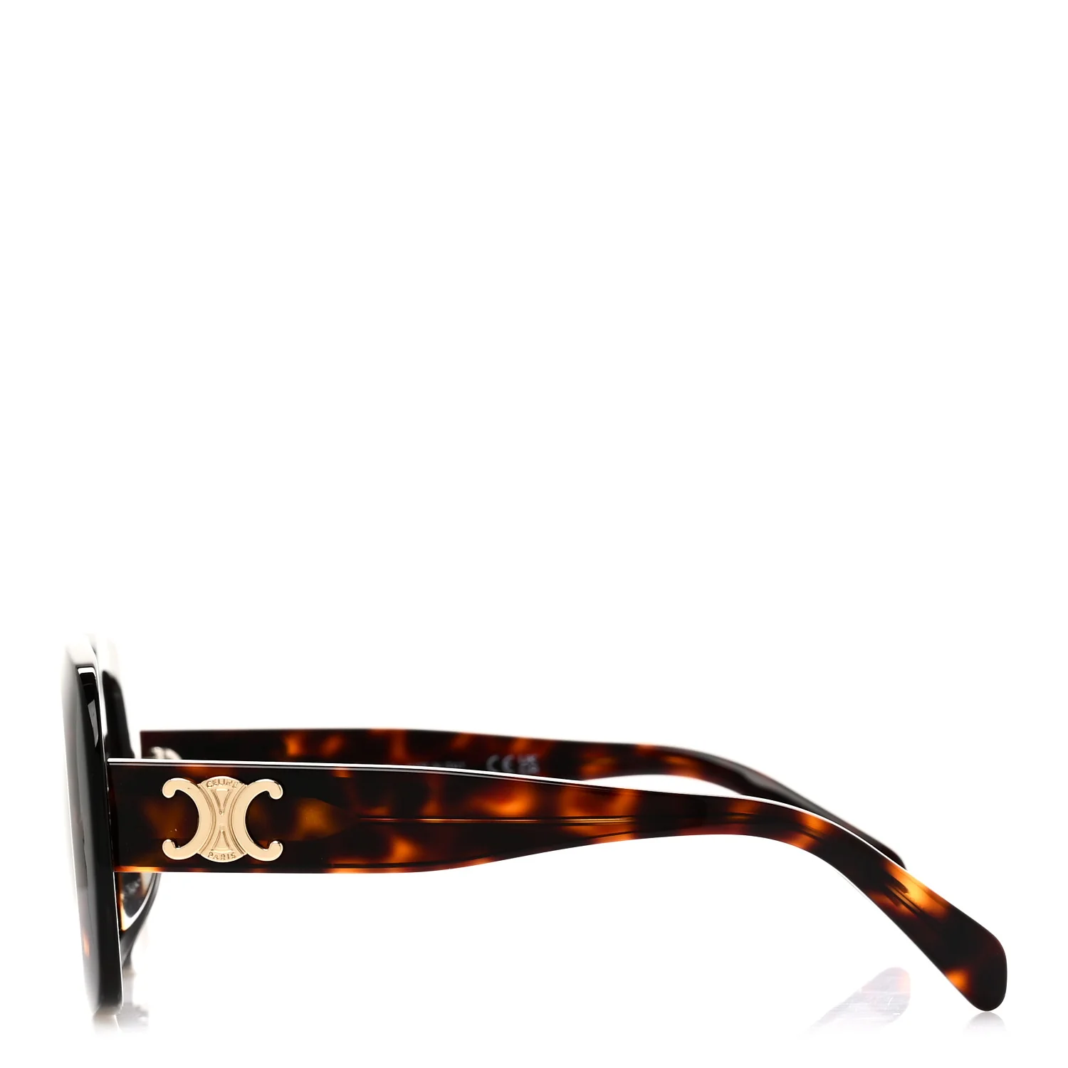 Acetate Triomphe 01 Sunglasses CL40262U Tortoise - Image 3