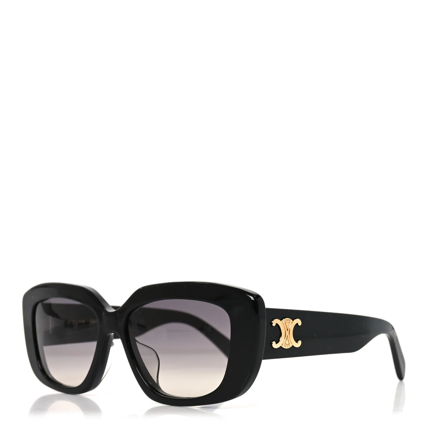 Acetate Triomphe Sunglasses CL40216U Black