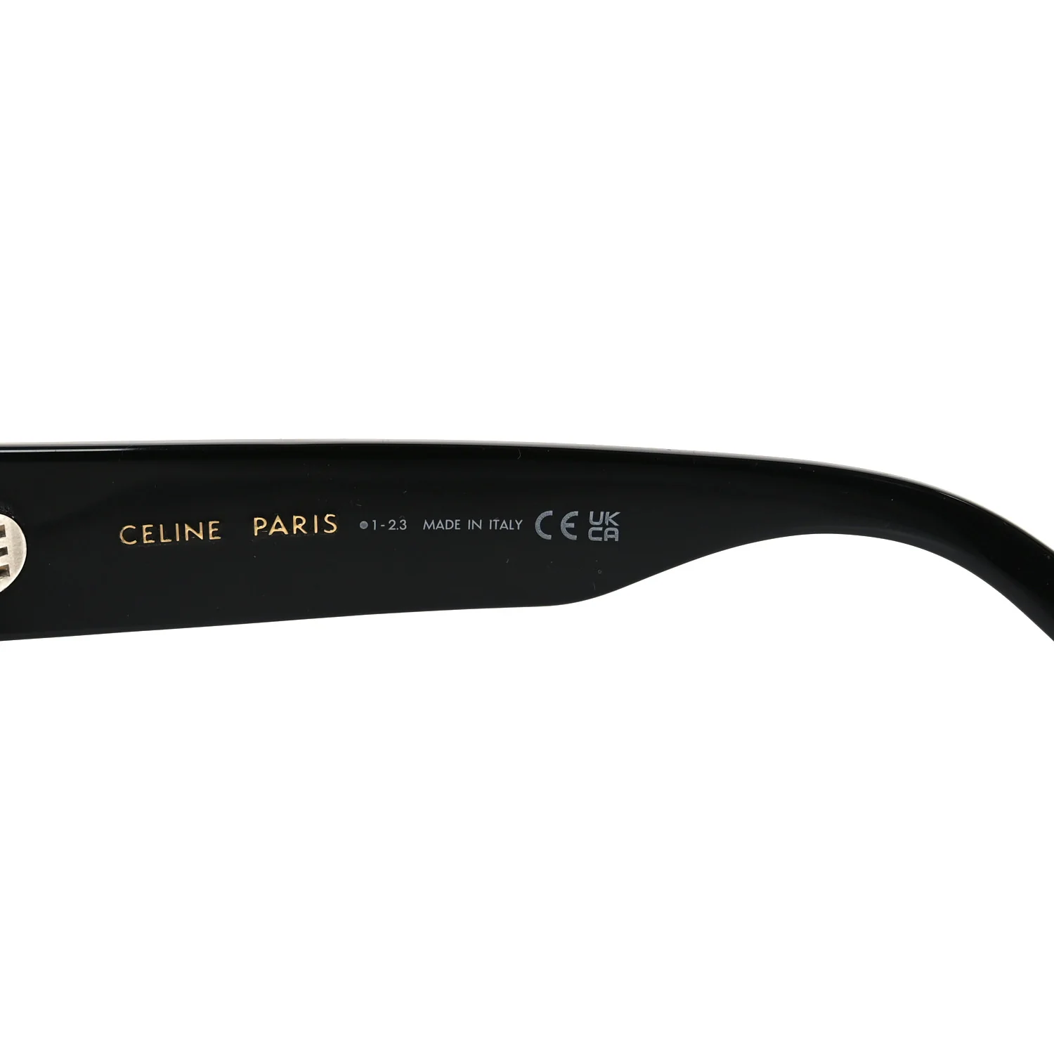 Acetate Triomphe Sunglasses CL40216U Black - Image 5