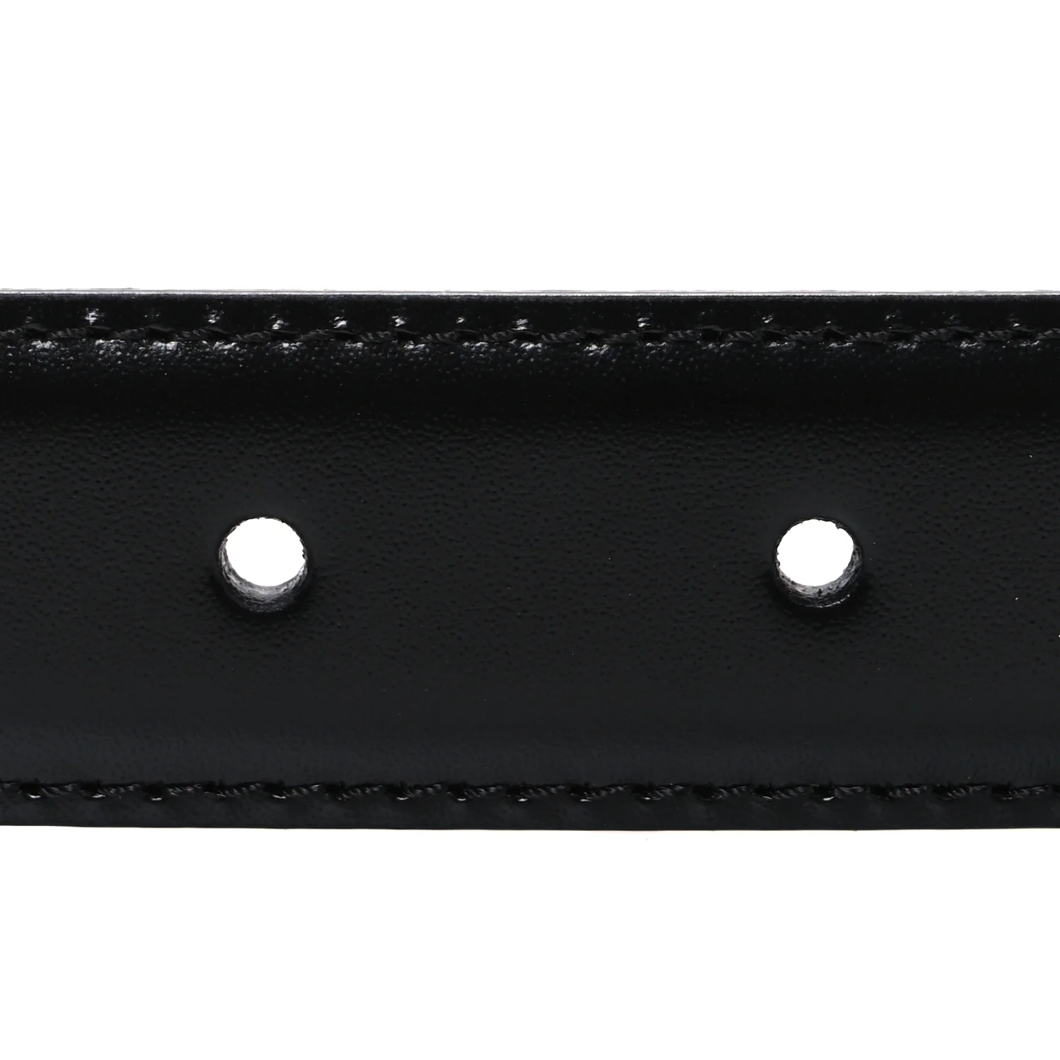 Box Calfskin Medium 25mm Triomphe Belt 80 32 Black - Image 3