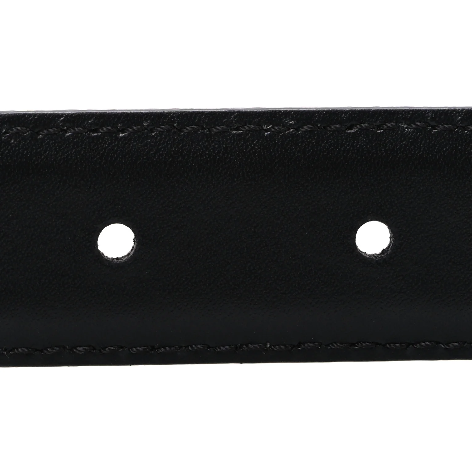 Box Calfskin Medium 25mm Triomphe Belt 80 32 Black - Image 4