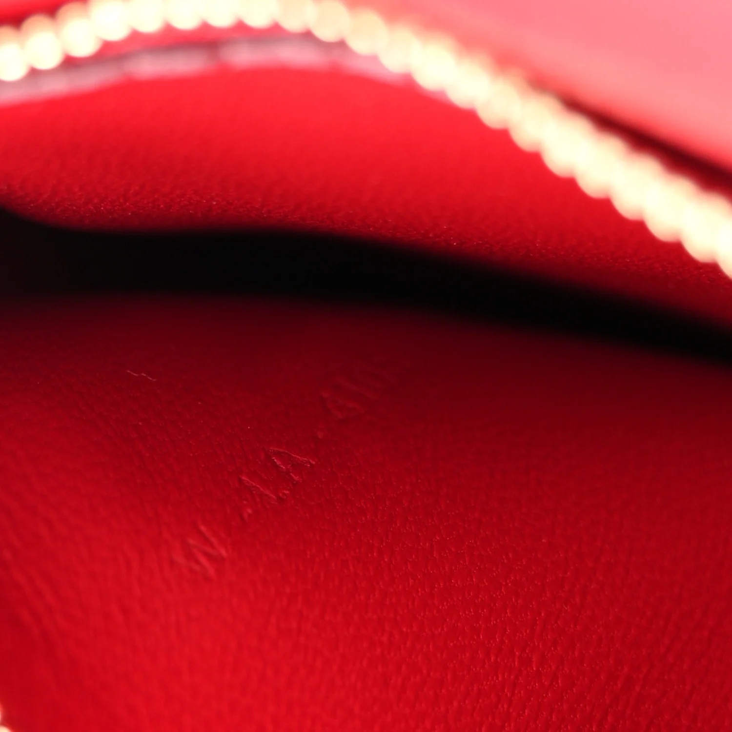 Box Calfskin Medium Classic Box Flap Bag Red - Image 7