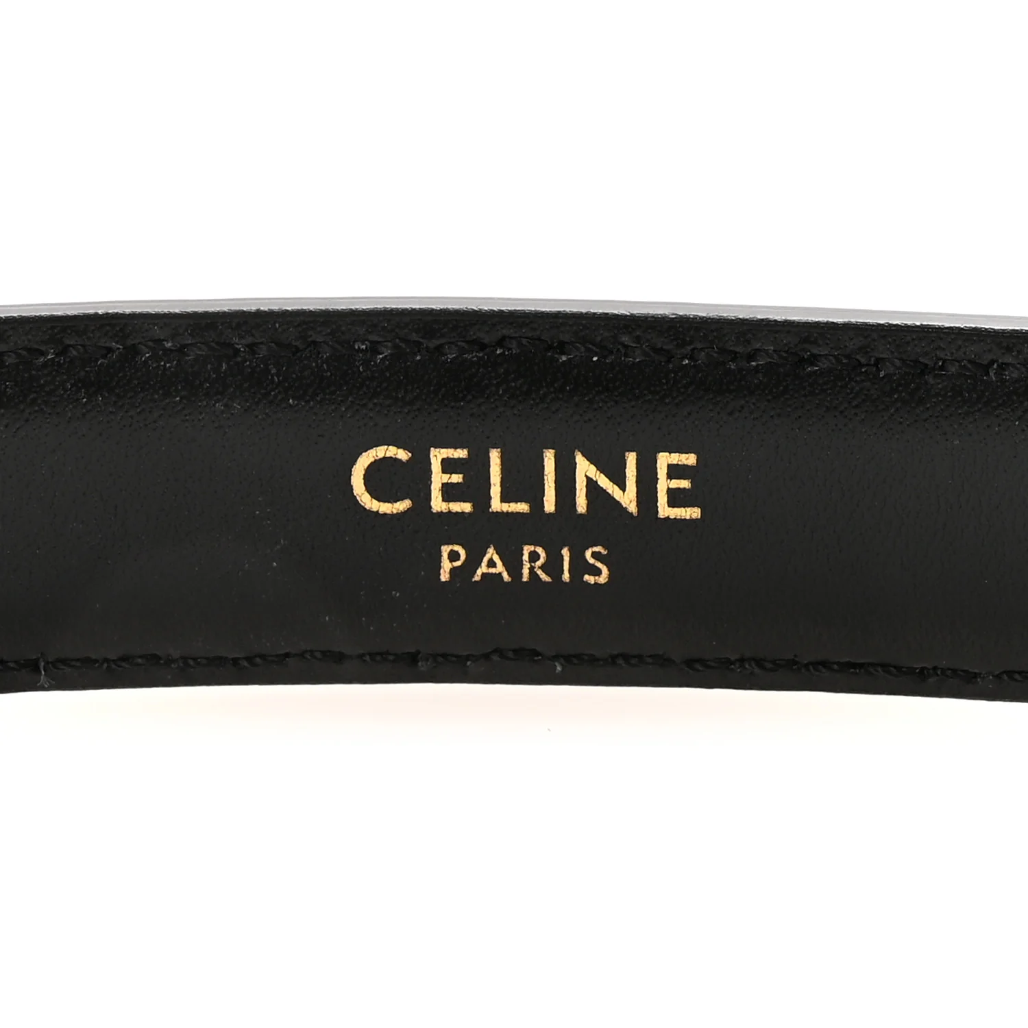 Box Calfskin Small 18mm Triomphe 80 32 Belt Black - Image 5