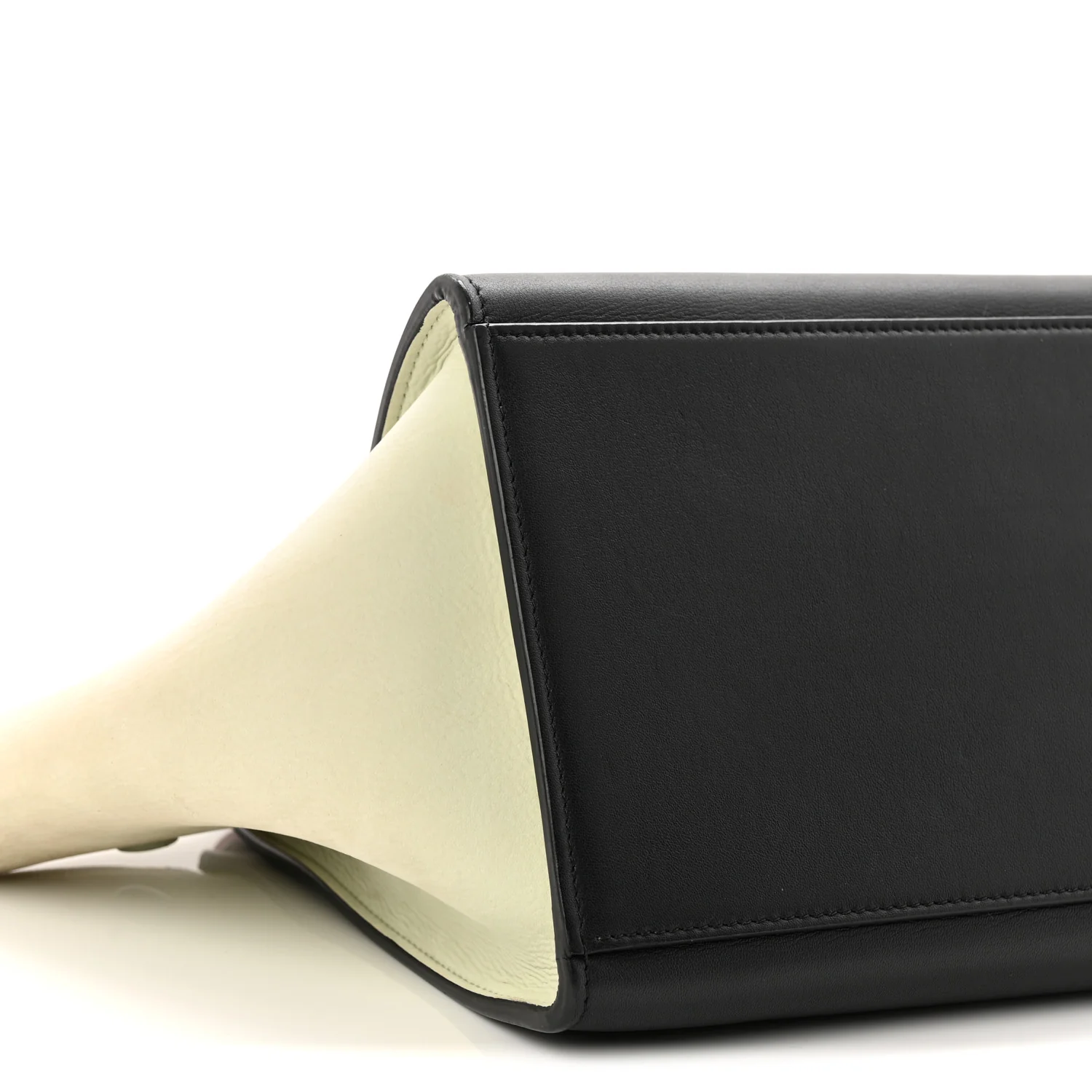 Bullhide Calfskin Nubuck Small Tri-Color Trapeze Bright Red - Image 8