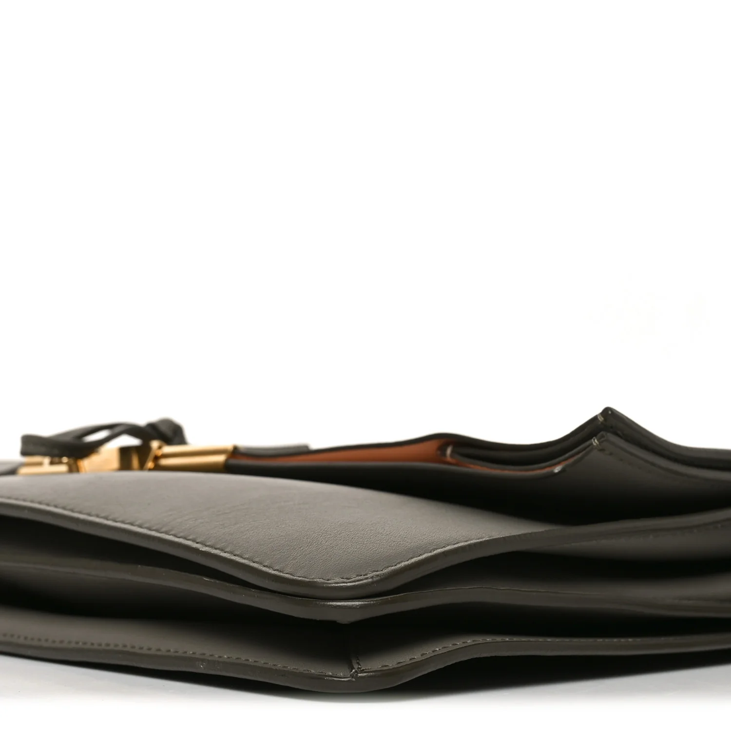 Calfskin Blade Flap Grey - Image 9