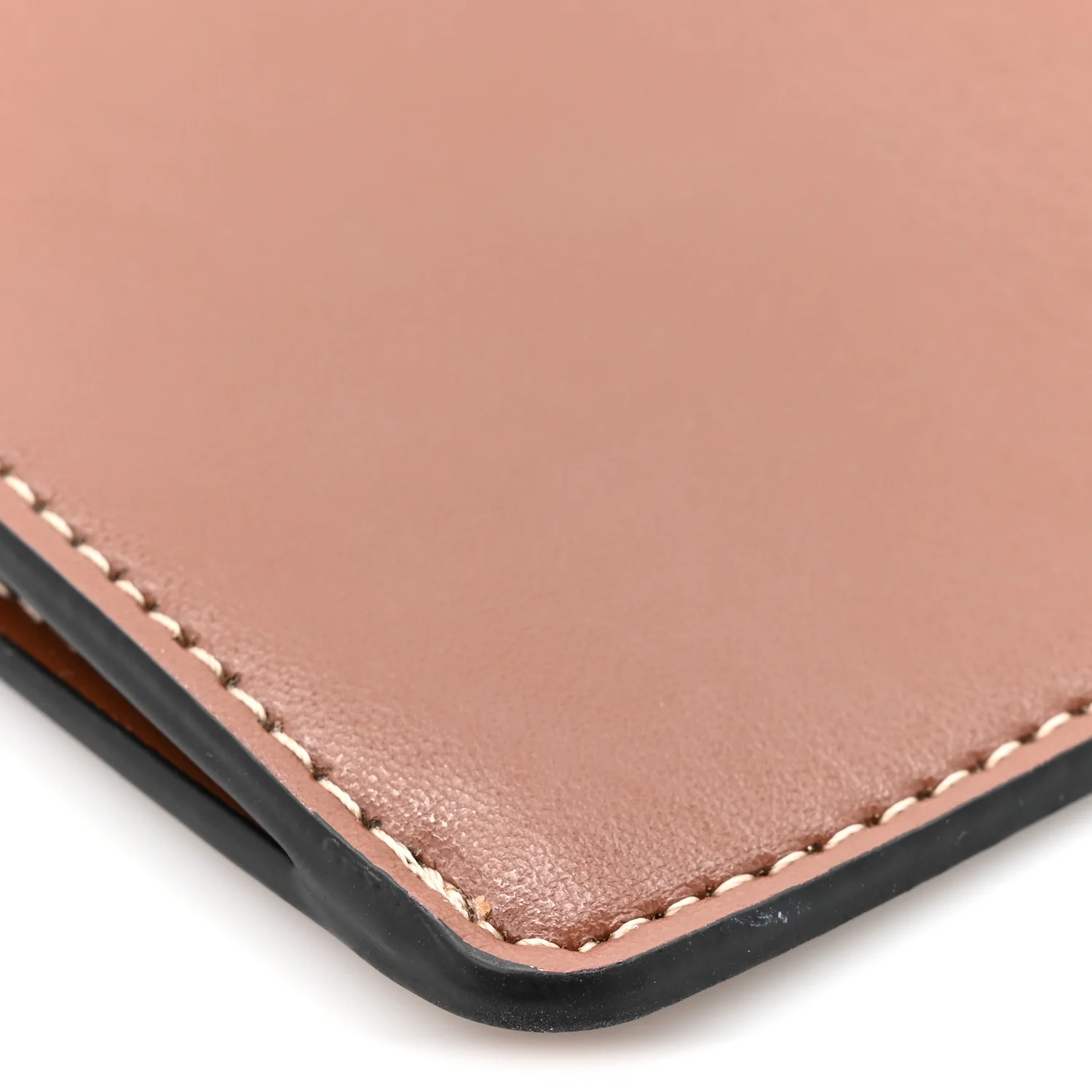 Calfskin Phone Pouch With Flap Tan - Image 7