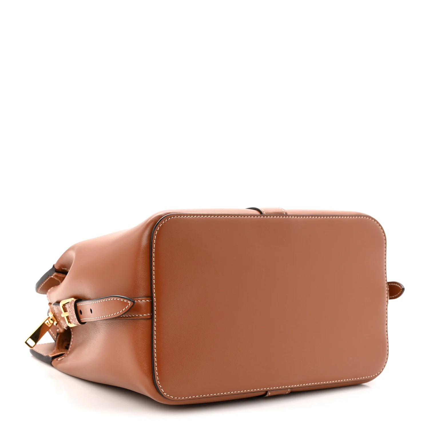 Calfskin Small Cabas De France Tan - Image 4